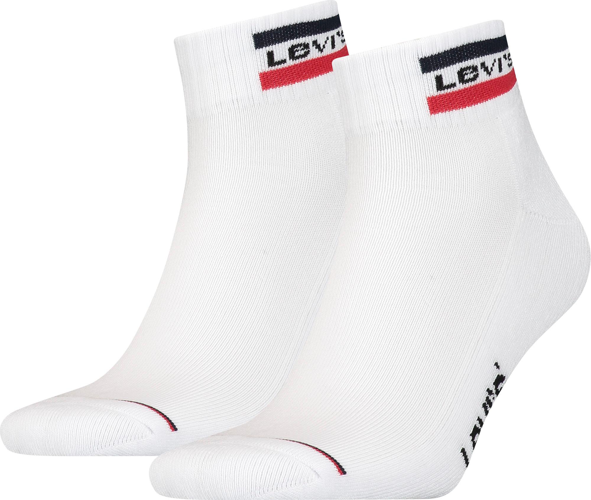 Levis Unisex Sportsocken Kurzschaft 2er Pack