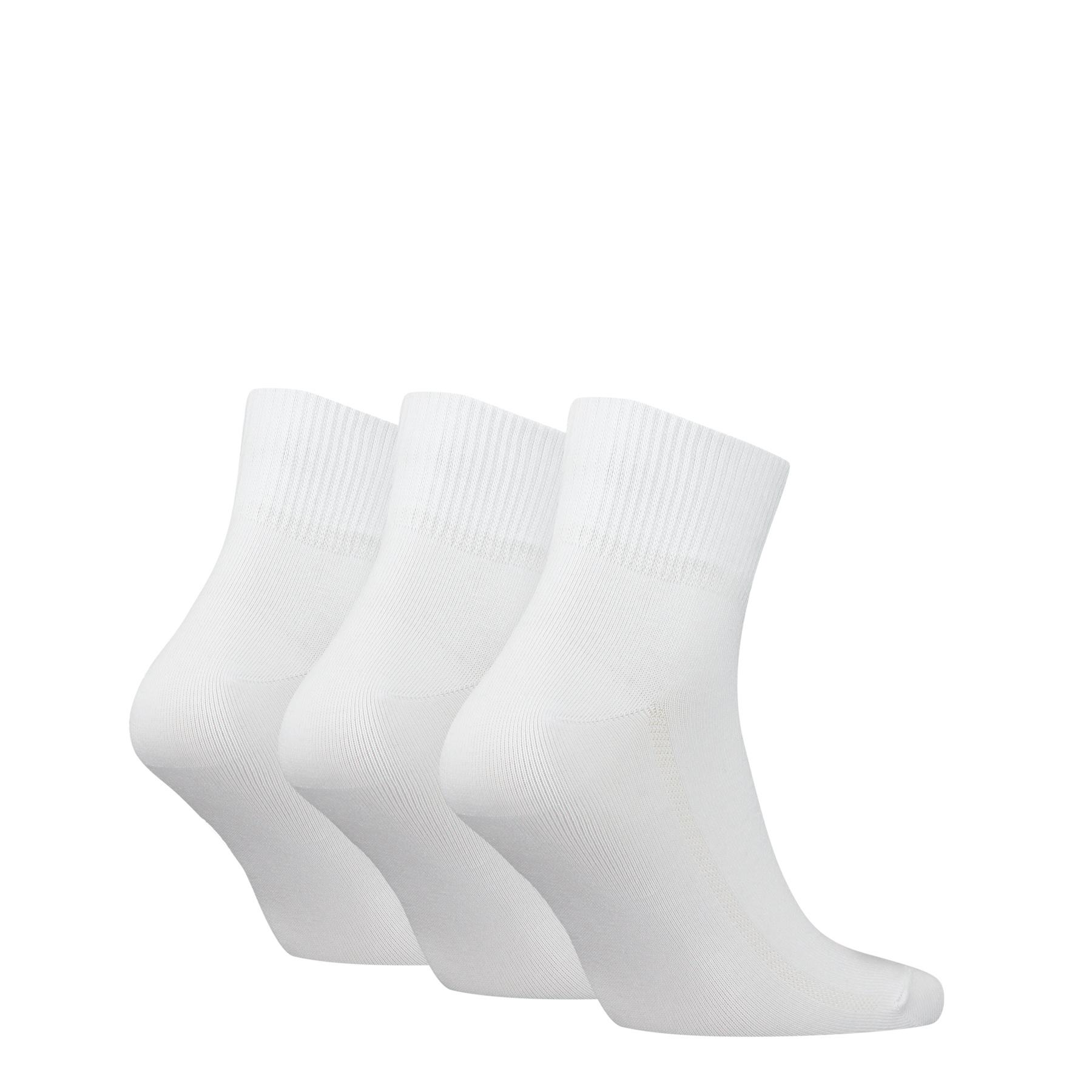 Produktbild Levis Unisex Kurzsocken Mid Cut Batwing Logo Recycled Cotton 3er Pack 2 von 2