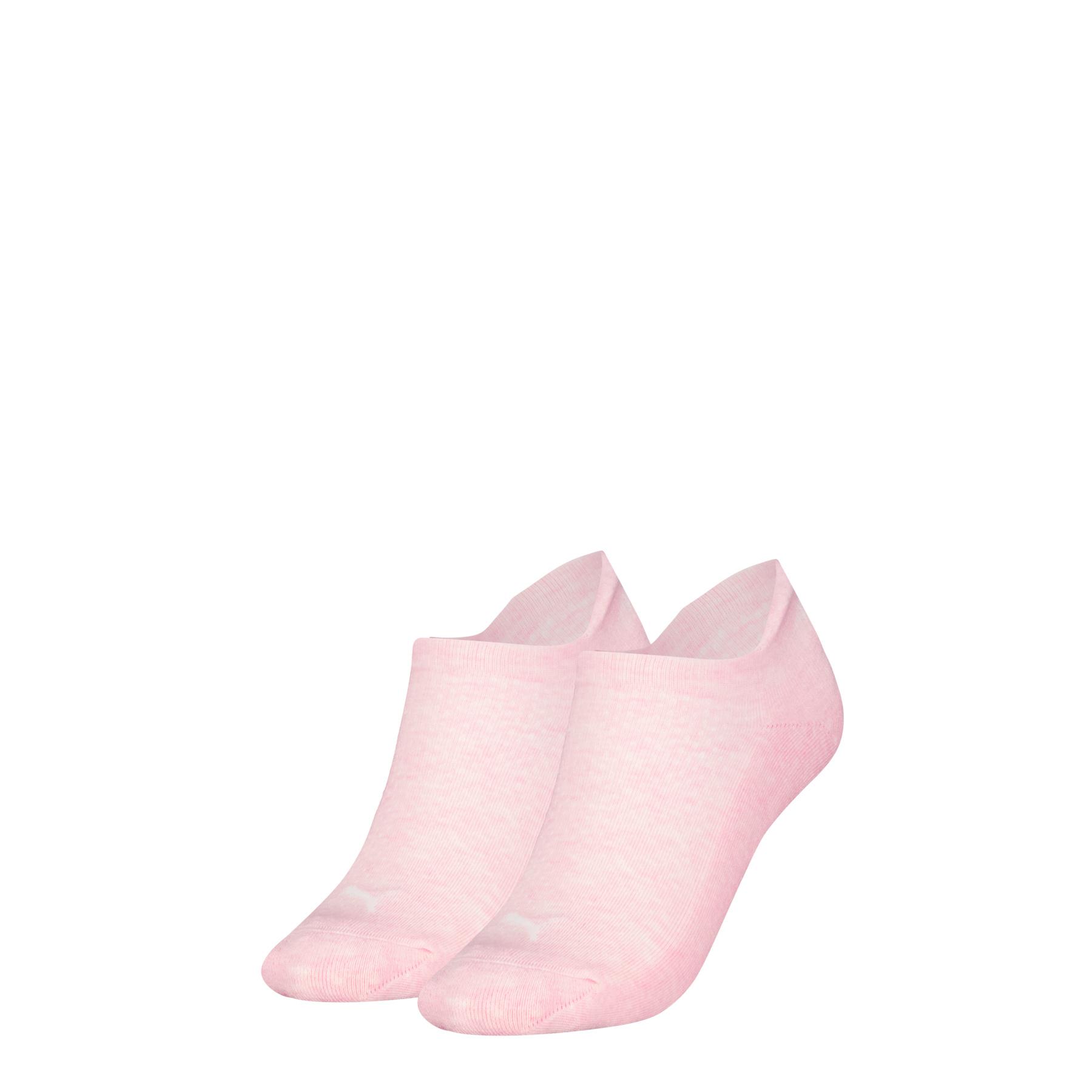 PUMA Damen Sneaker Socken Cushioned  2er Pack