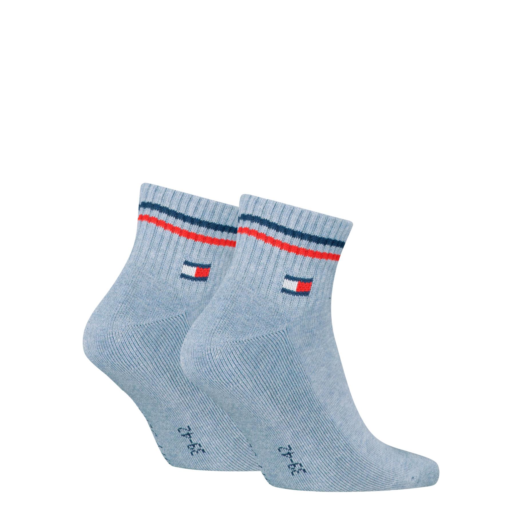 Produktbild TOMMY HILFIGER Unisex TJ Socken Quarter Iconic 2er Pack 2 von 2