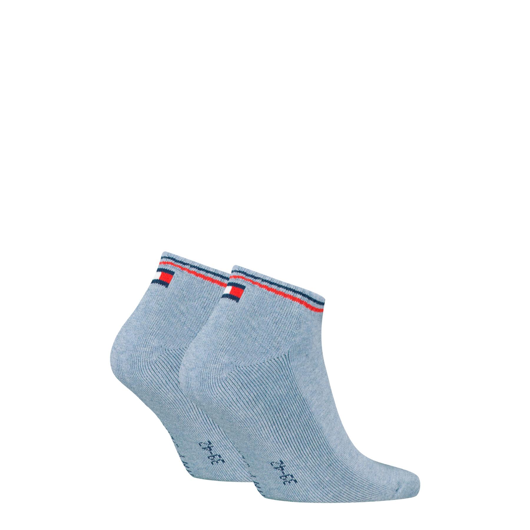 Produktbild TOMMY HILFIGER Unisex TJ Sneaker Socken Iconic 2er Pack 2 von 2