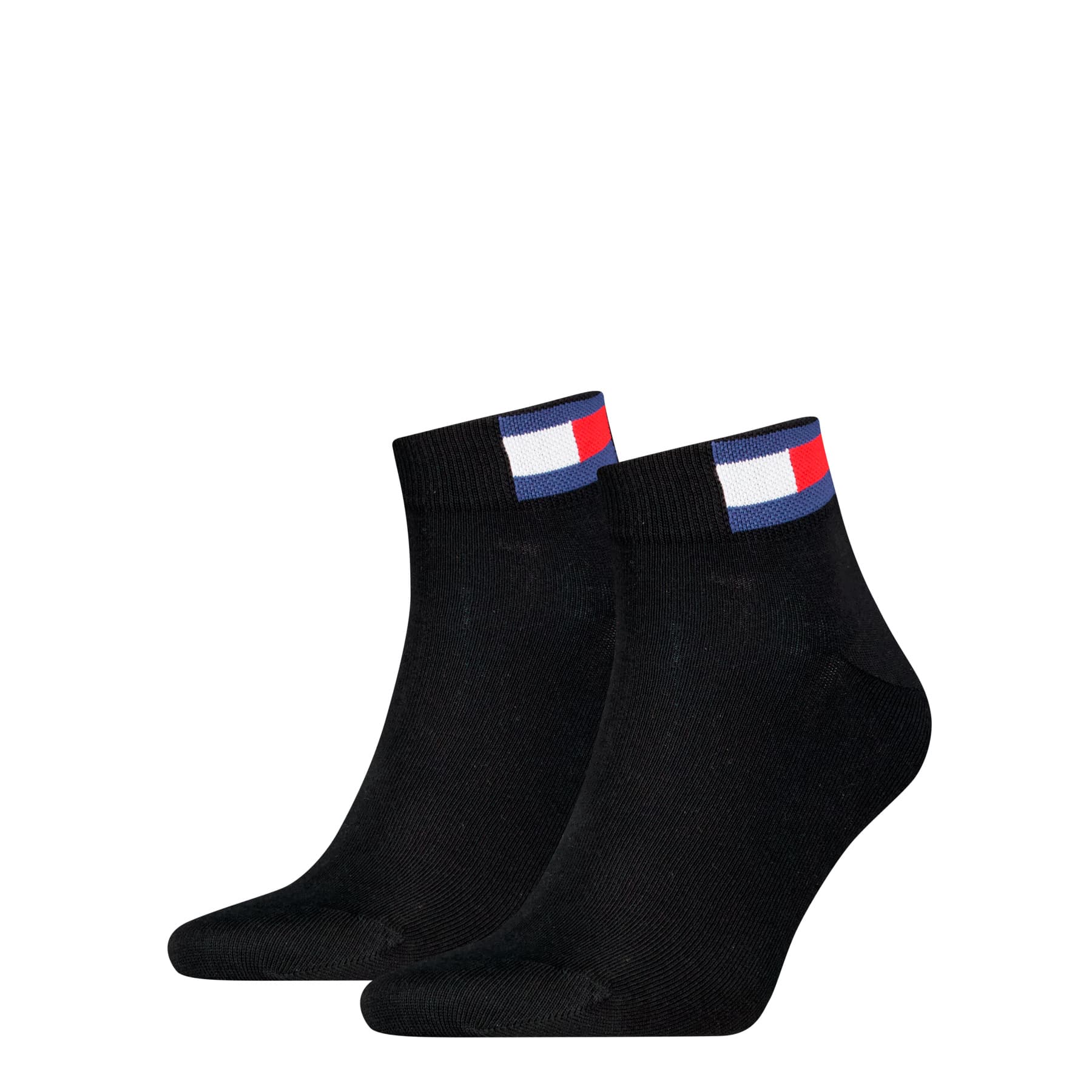 Calcetines unisex Tommy Hilfiger Quarter TJ Flag (paquete de 2)