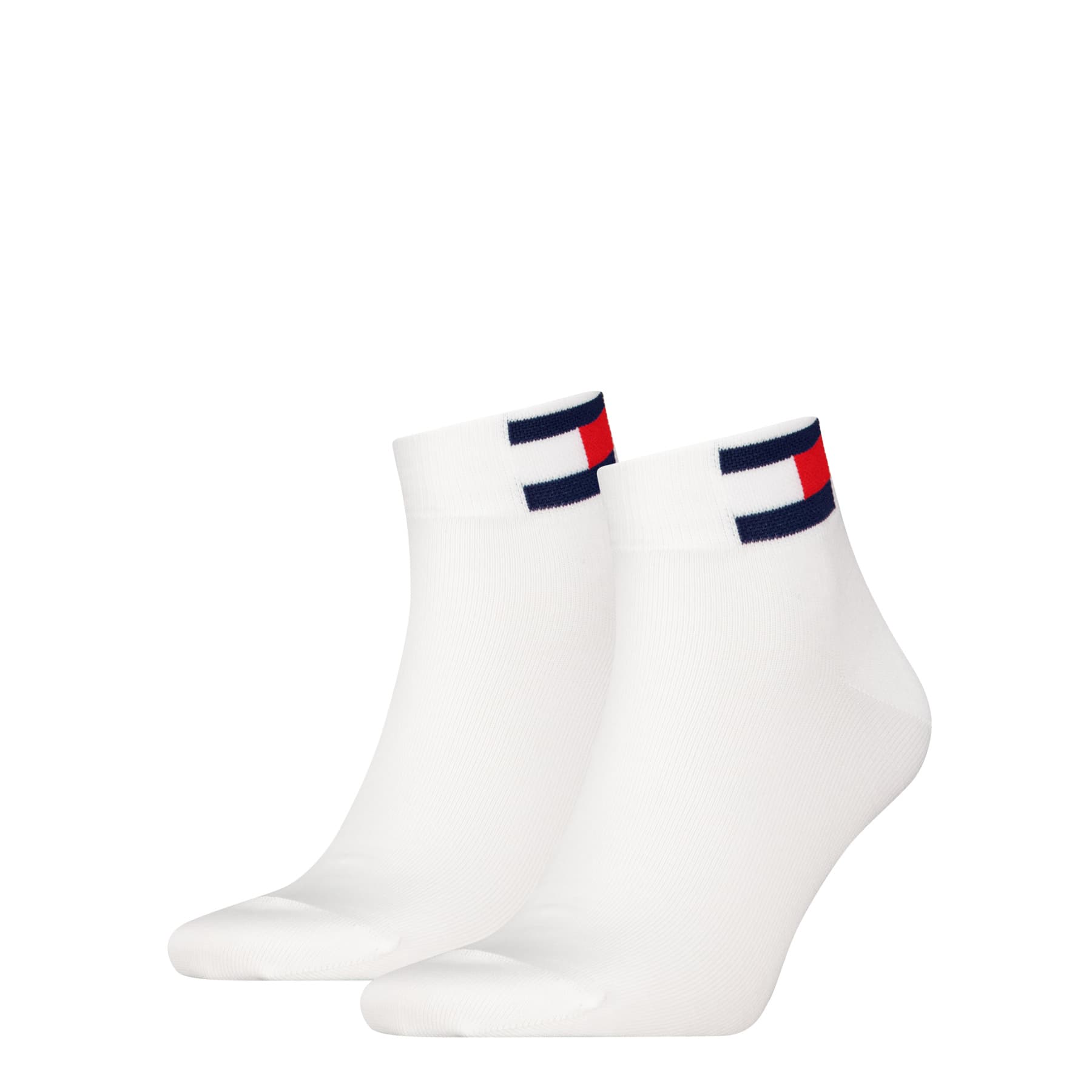 TOMMY HILFIGER Unisex Socken Quarter TJ Flag 2er Pack