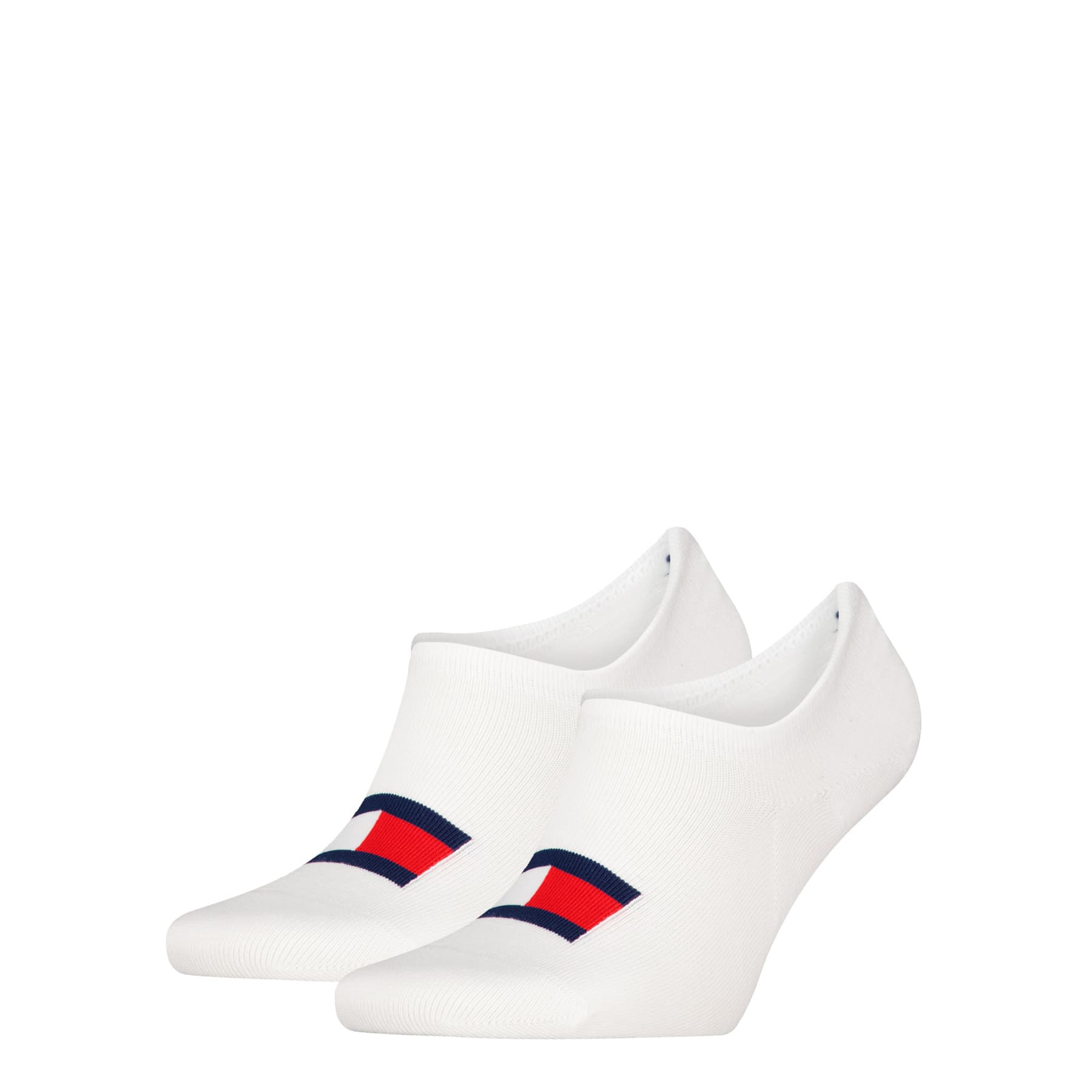 TOMMY HILFIGER Unisex Füßlinge TJ Flag 2er Pack