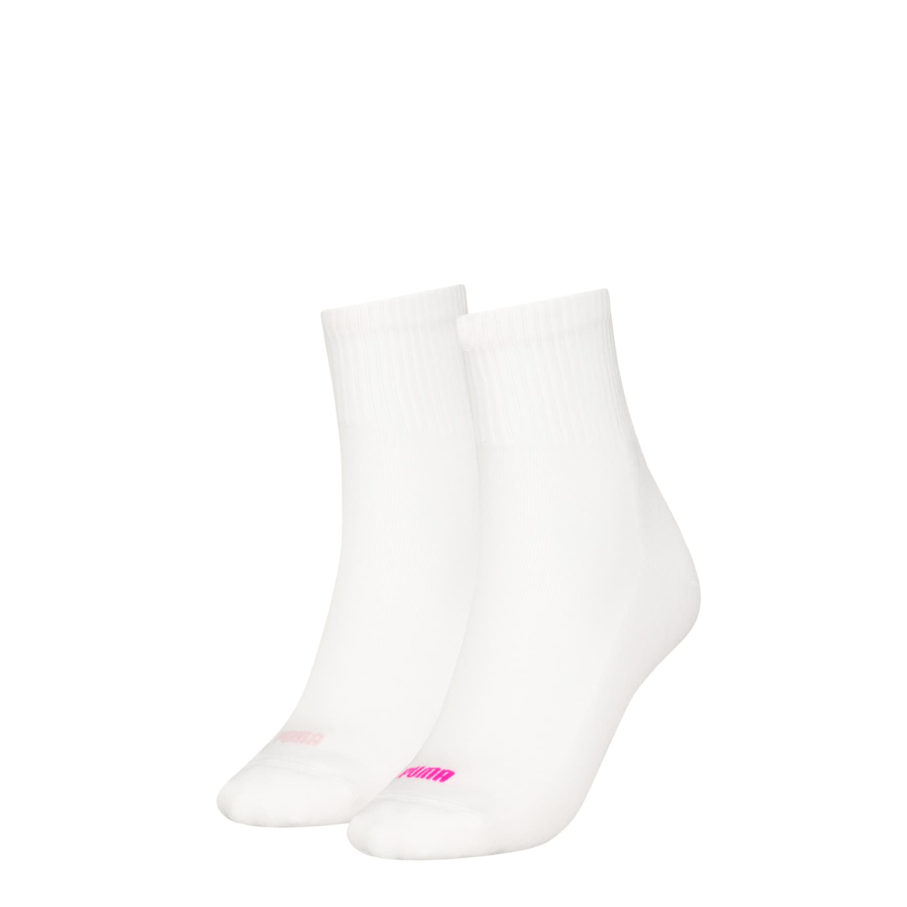 PUMA Damen Kurzsocken Heart Logo Short Crew 2er Pack