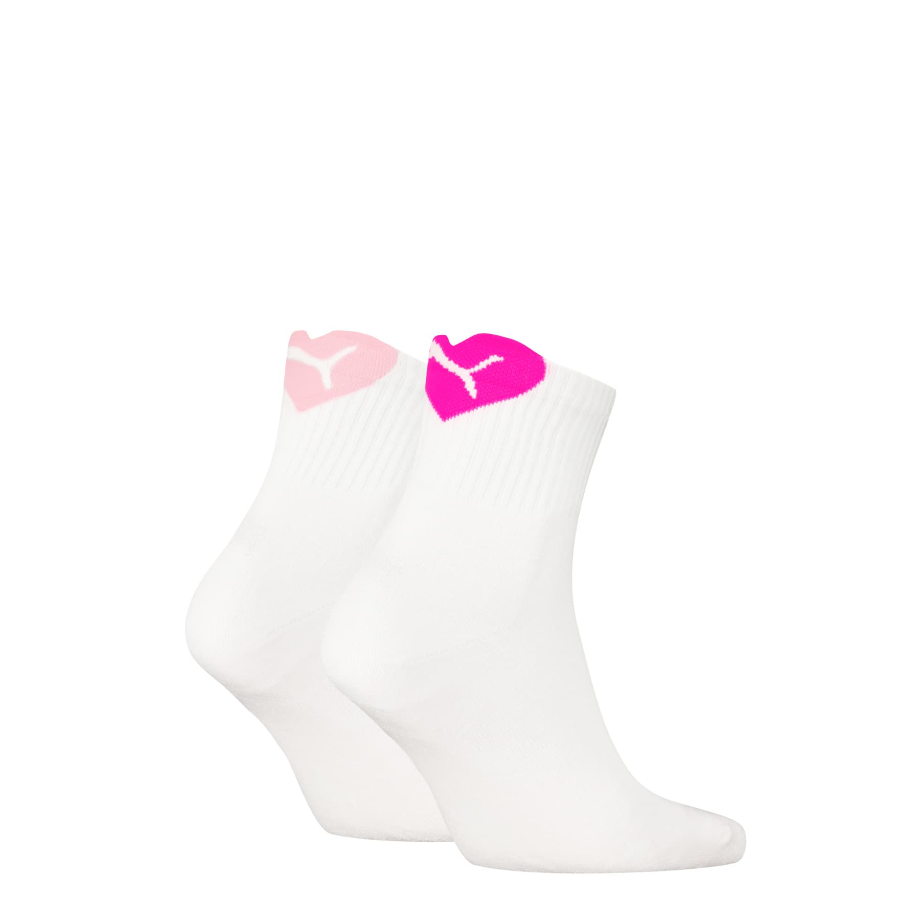 Produktbild PUMA Damen Kurzsocken Heart Logo Short Crew 2er Pack 2 von 2