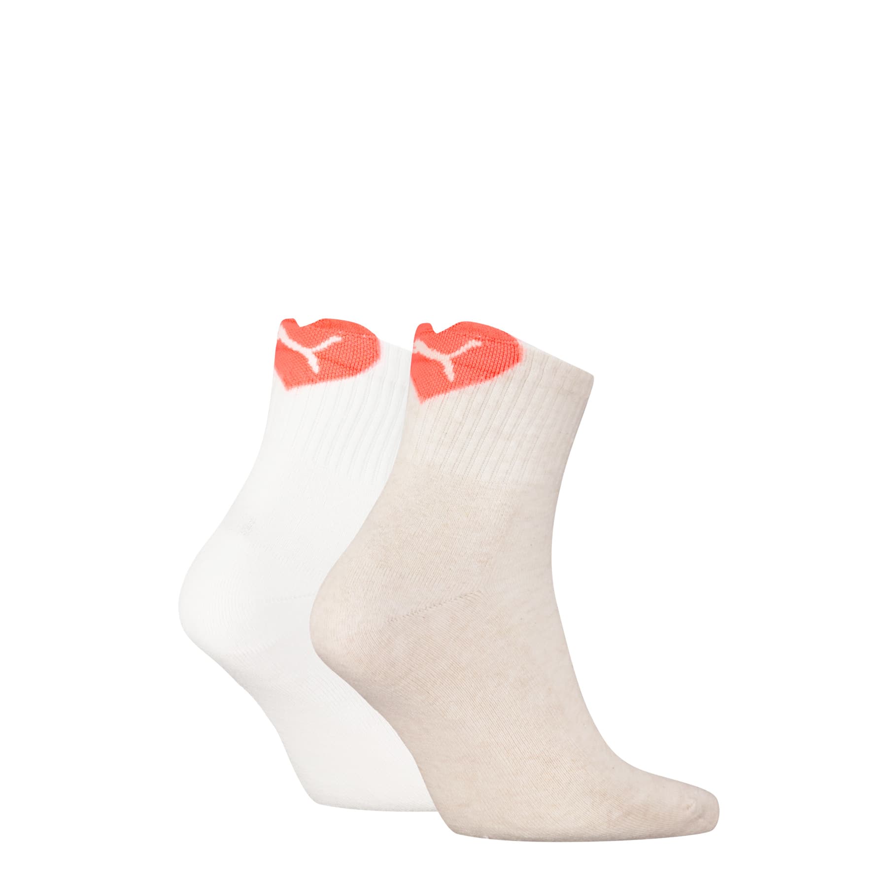 Produktbild PUMA Damen Kurzsocken Heart Logo Short Crew 2er Pack 2 von 2