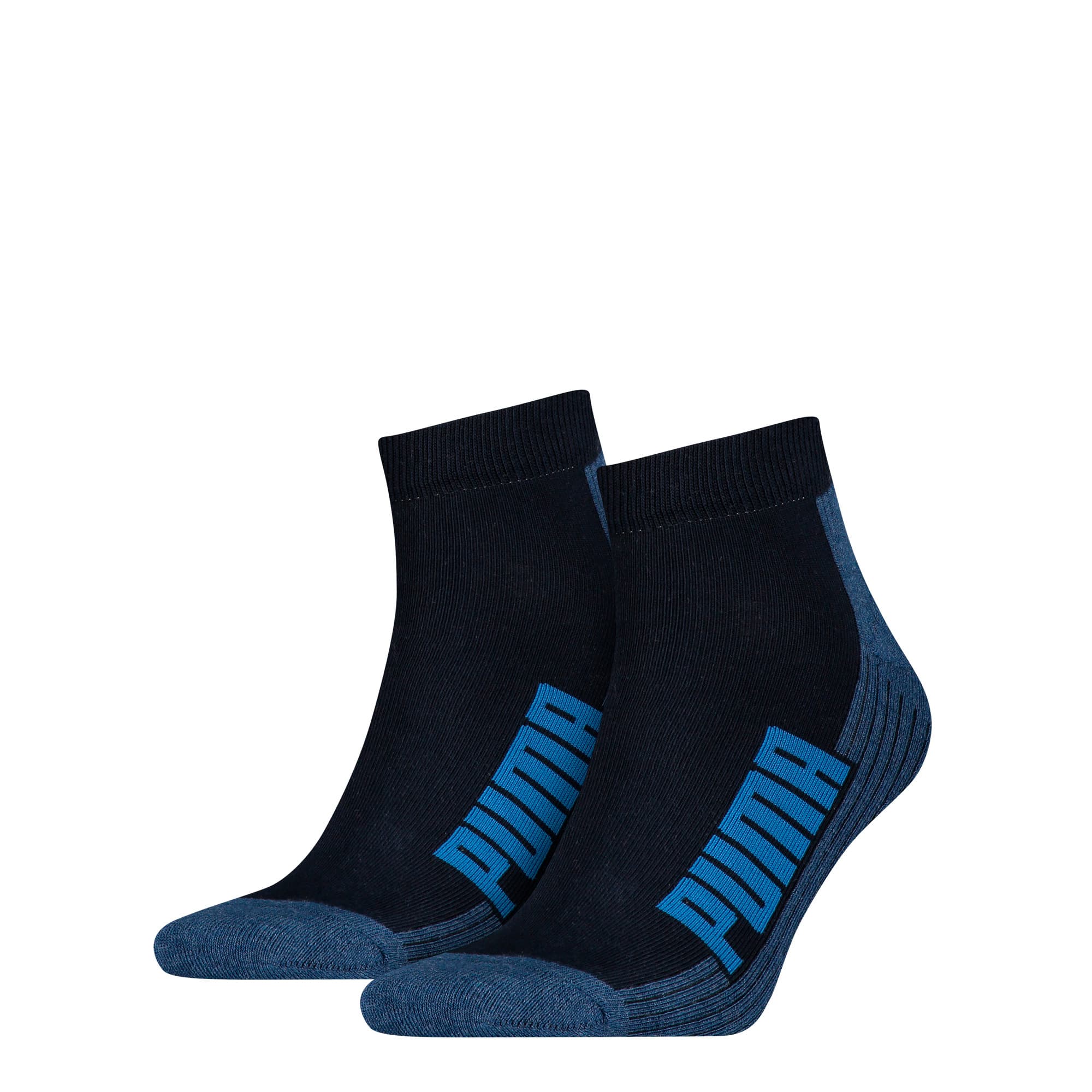 PUMA Unisex Kurzsocken Quarter Cushioned 2er Pack