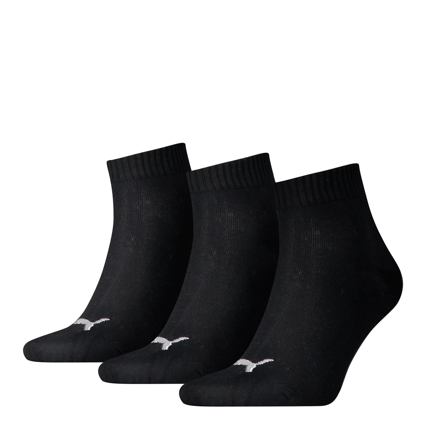 PUMA Unisex Kurzsocken Plain 3er Pack