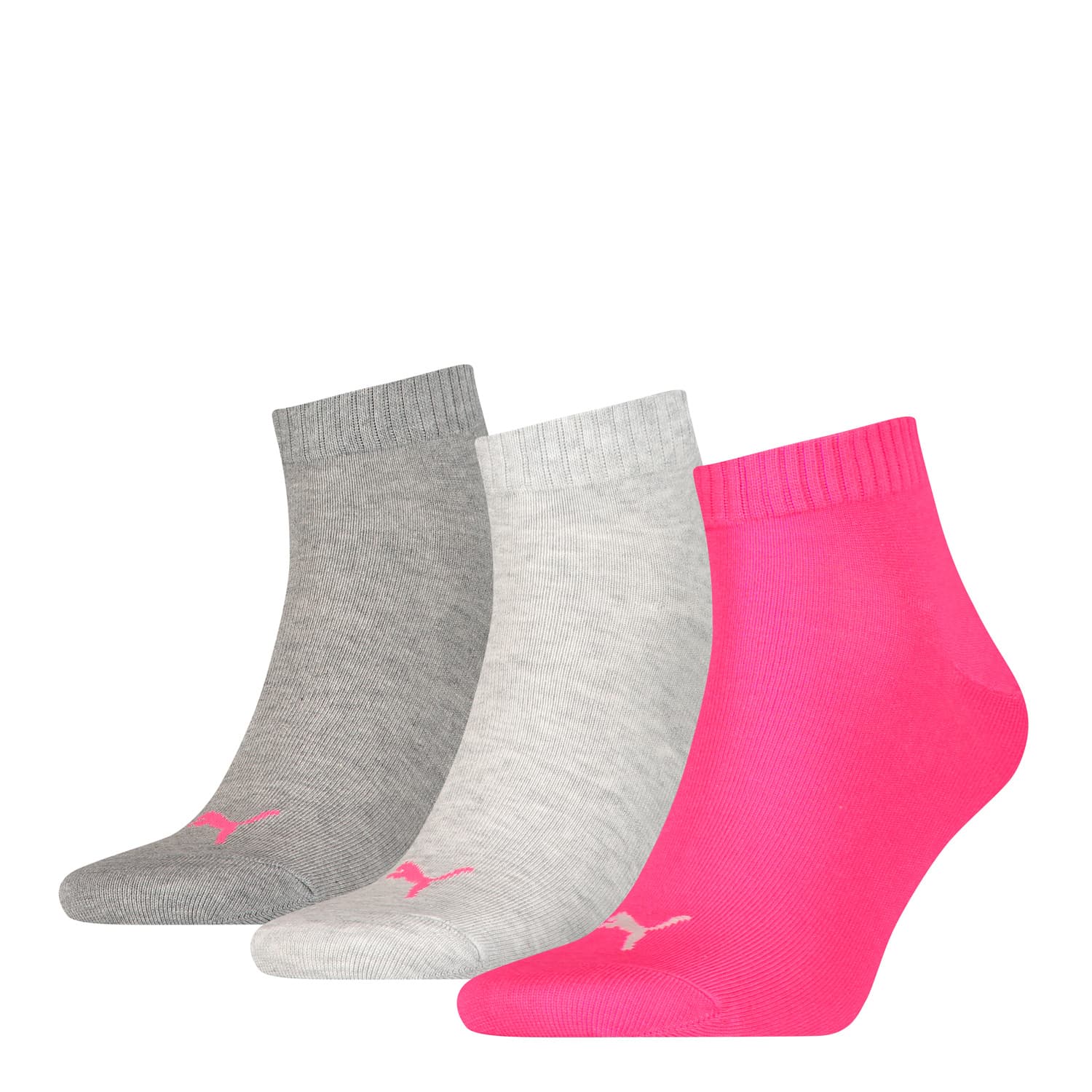 PUMA Unisex Kurzsocken Plain 3er Pack