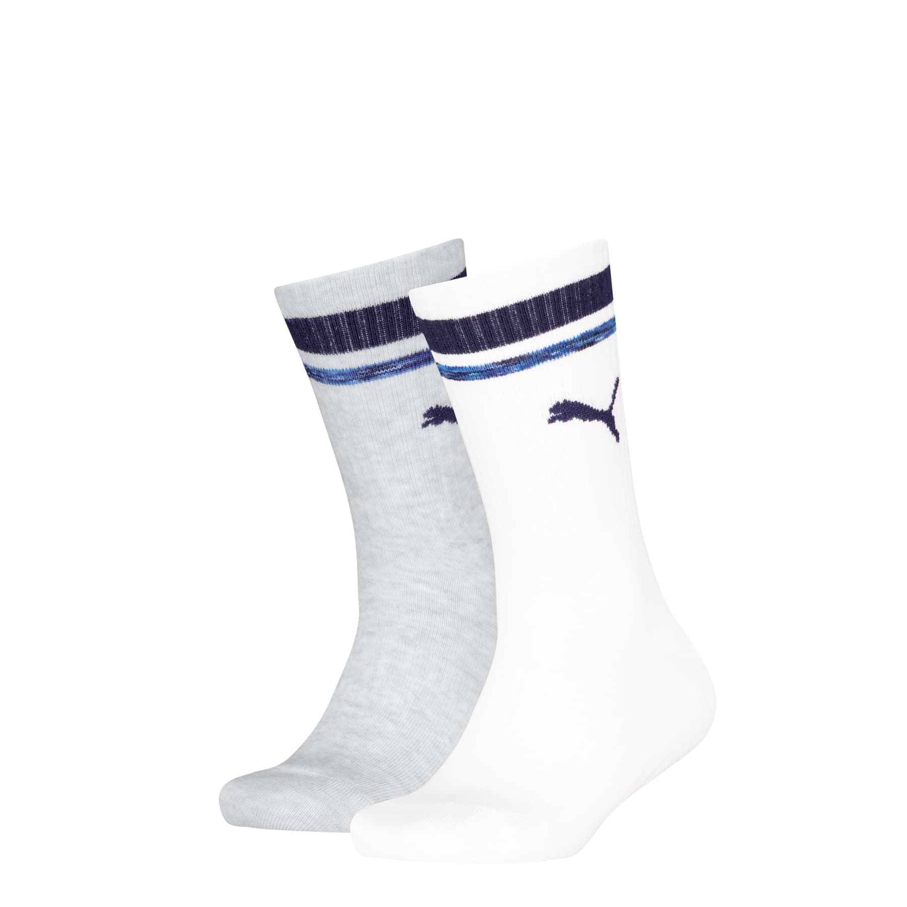 PUMA Kinder Socken Heritage Stripe Crew 2er Pack