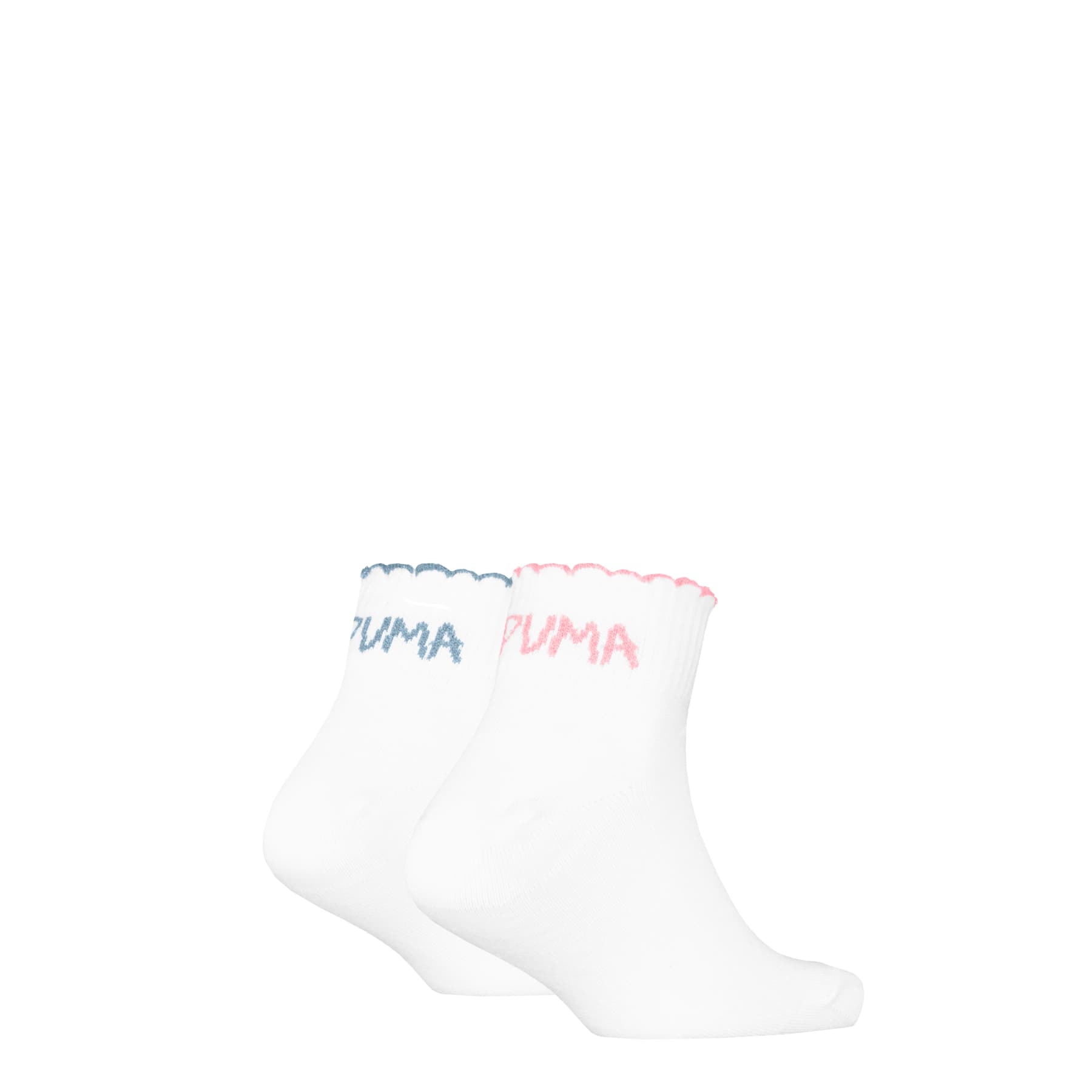 Produktbild PUMA Kinder Kurzsocken Scallop Edge Quarter 2er Pack 2 von 2