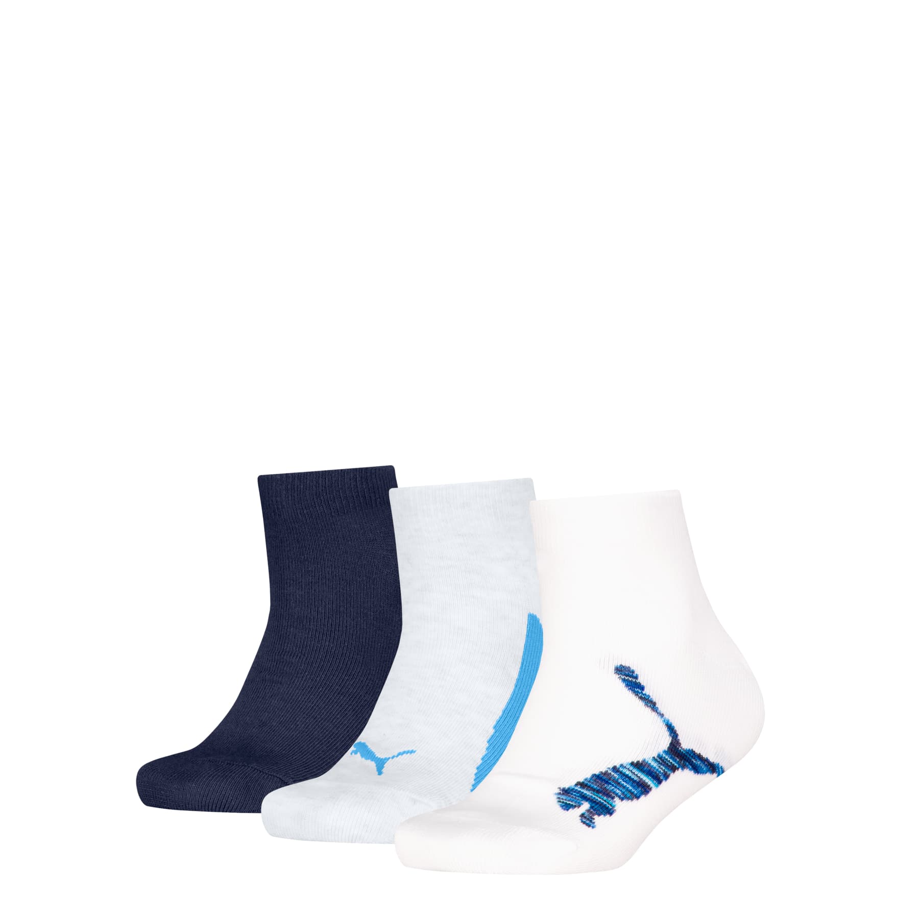 PUMA Kinder Kurzsocken Quarter 3er Pack