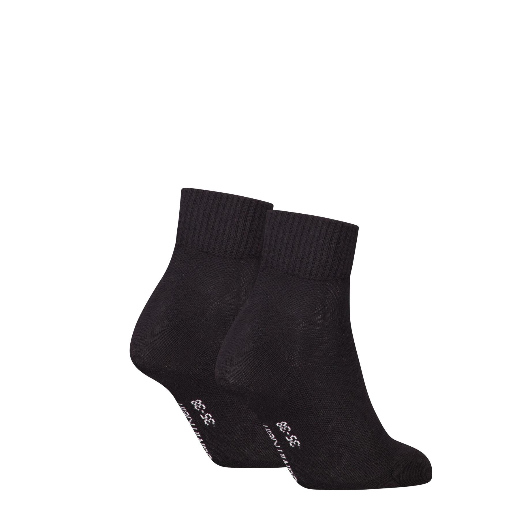 Produktbild Calvin Klein Damen Socken Monogram Quarter 2er Pack 2 von 2