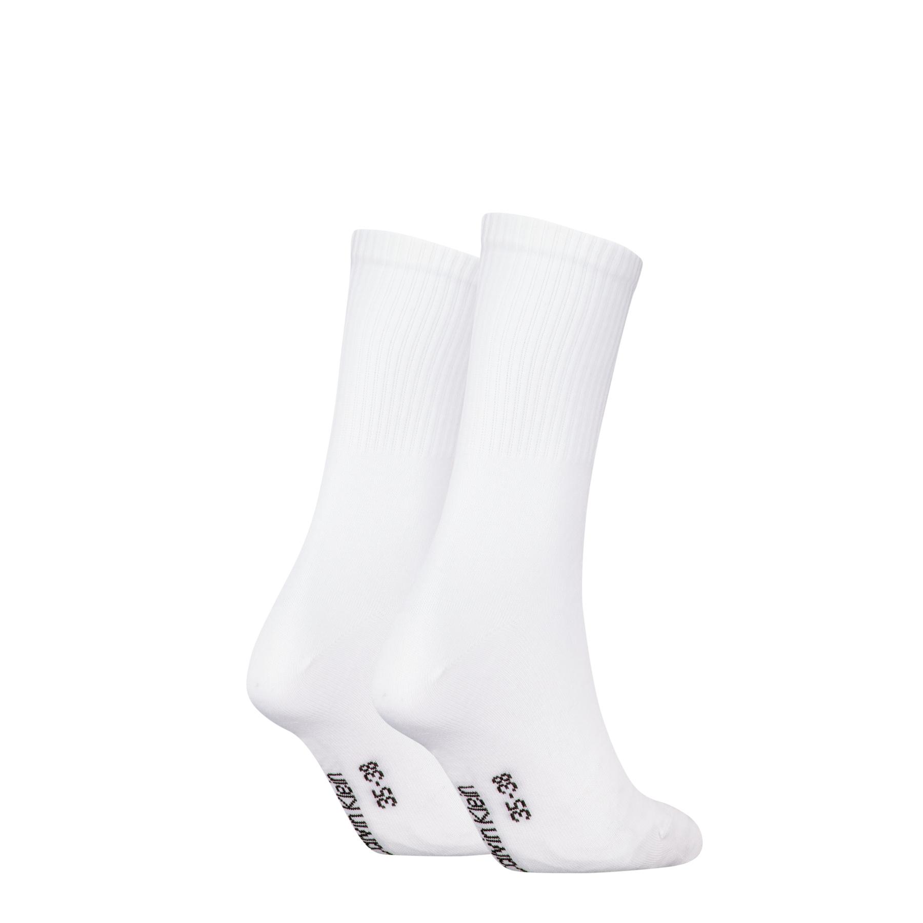 Produktbild Calvin Klein Damen Socken Monogram 2er Pack 2 von 2