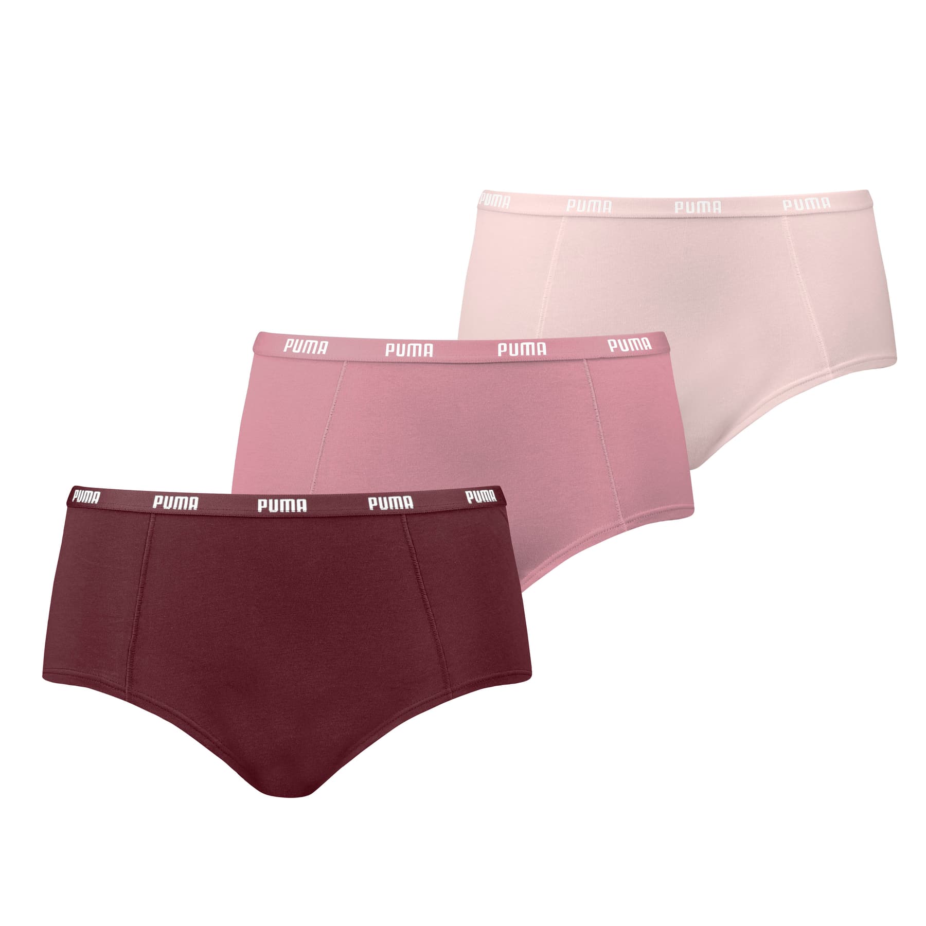 PUMA Damen Mini Short 3er Pack