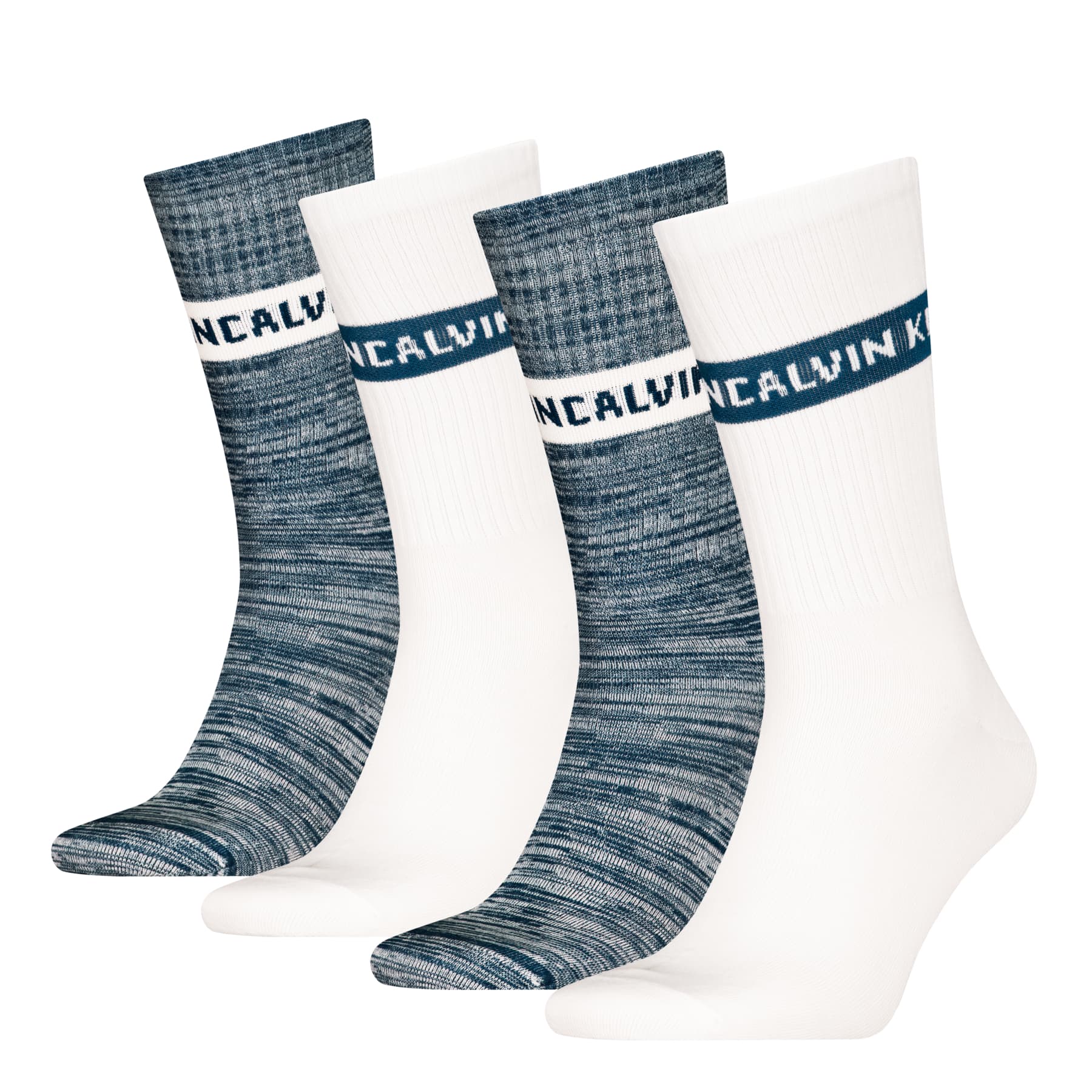 Calvin Klein Herren Socken Giftbox Monologo 4er Pack
