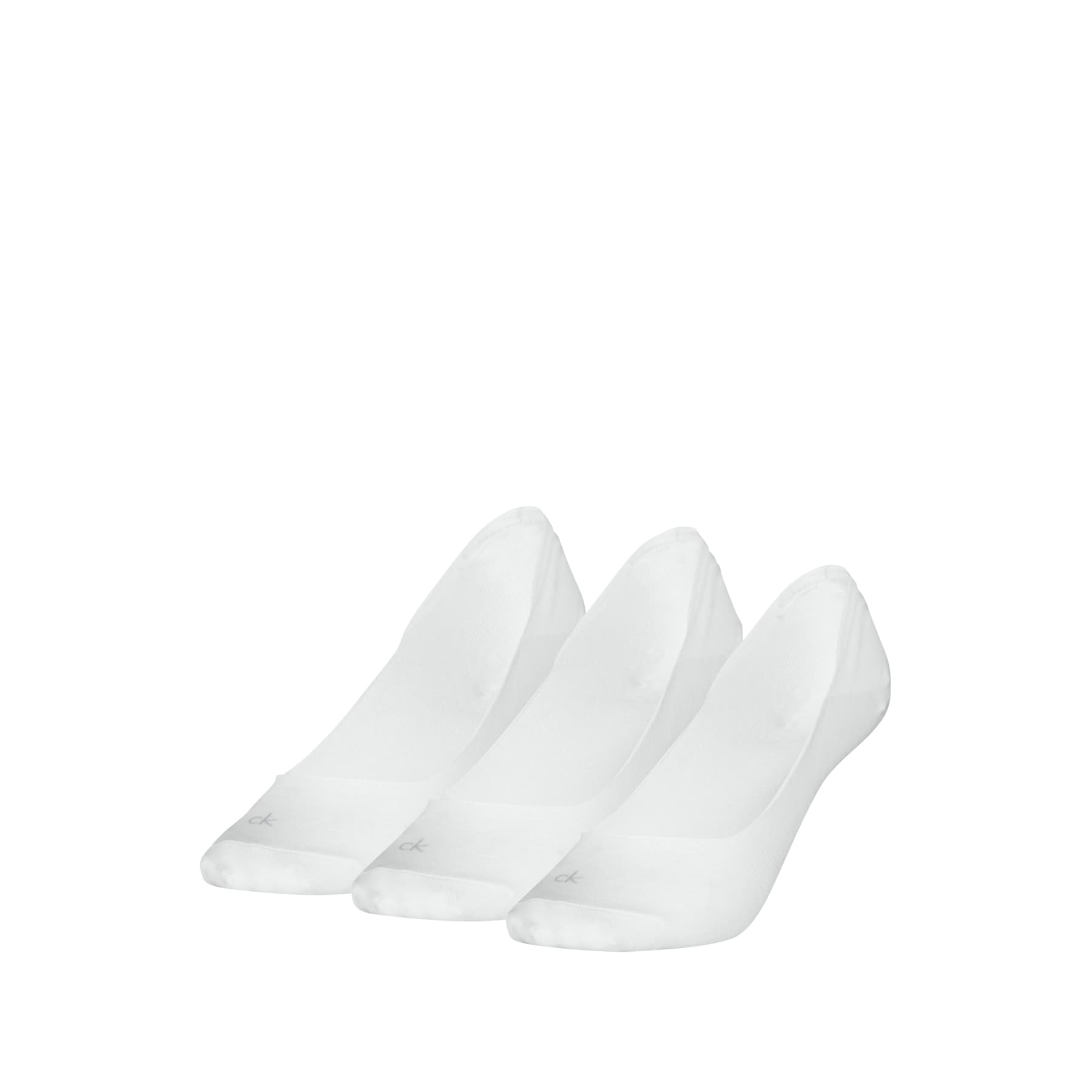 Calvin Klein Damen Füßlinge Footie 3er Pack