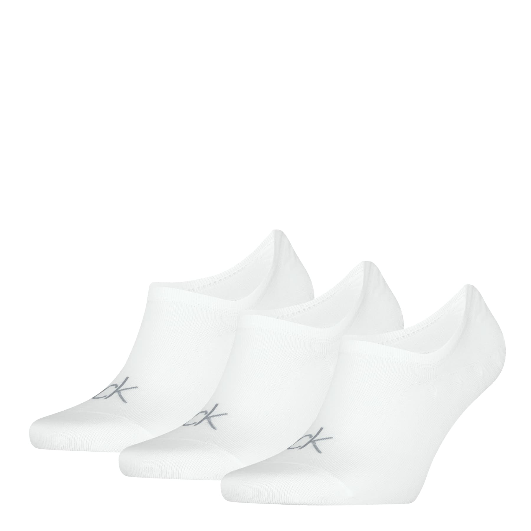 Calvin Klein Herren Füßlinge Footie High Cut 3er Pack