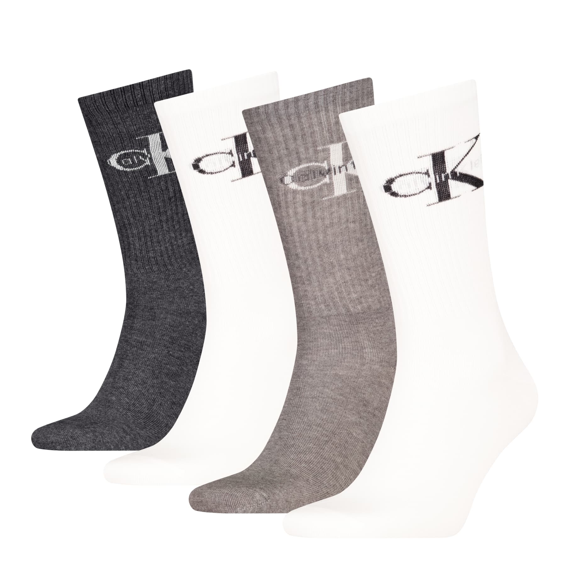 Calvin Klein Herren Socken Giftbox Monologo 4er Pack