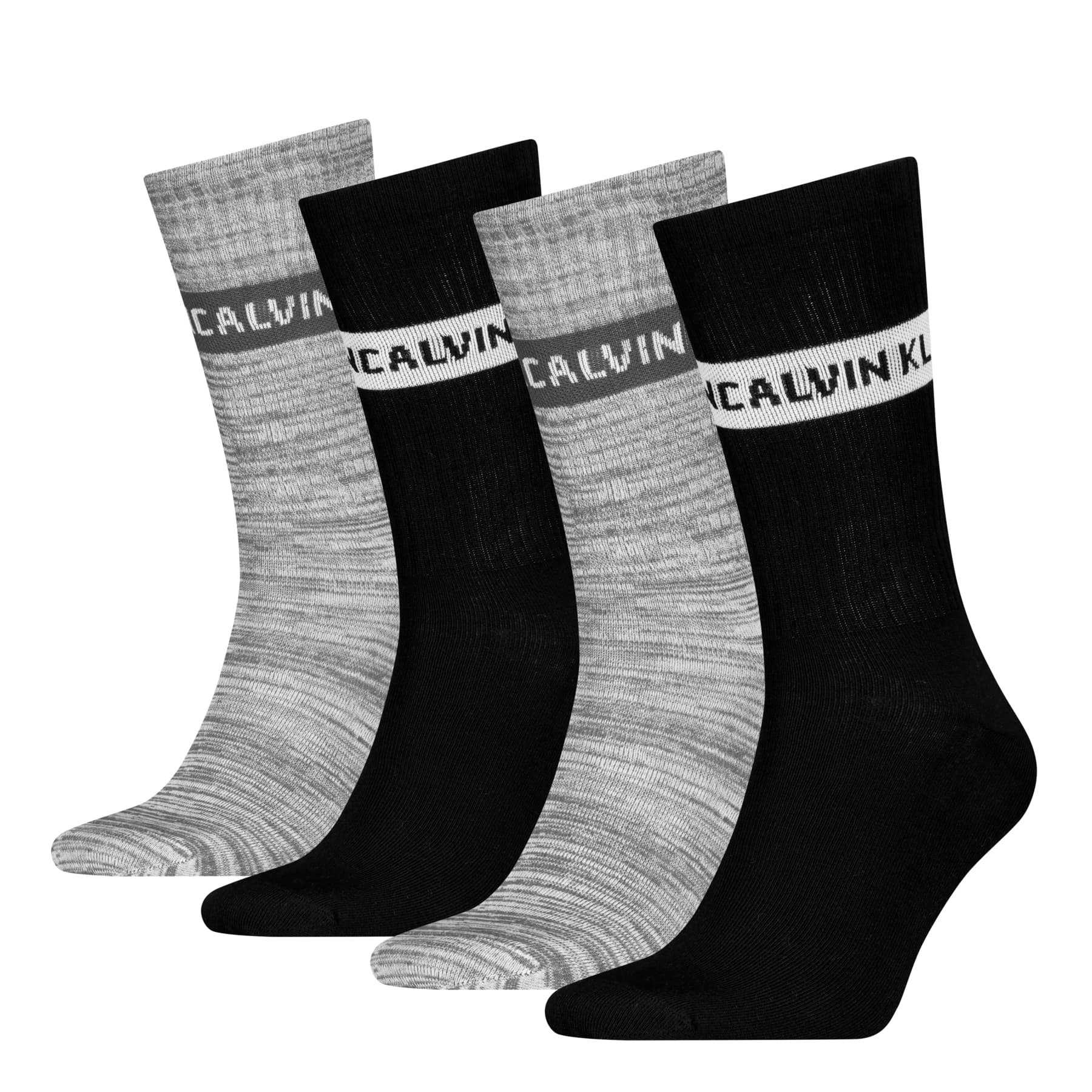 Calvin Klein Herren Socken Giftbox Monologo 4er Pack