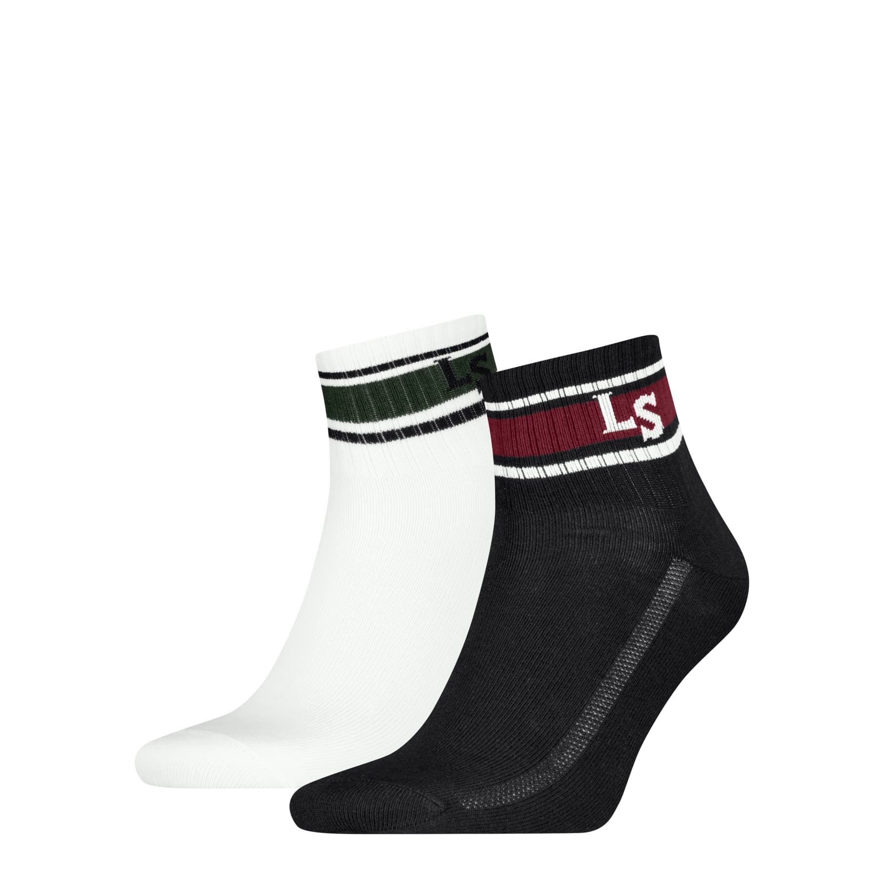Levis Unisex Socken High Mid Cut Logo 2er Pack