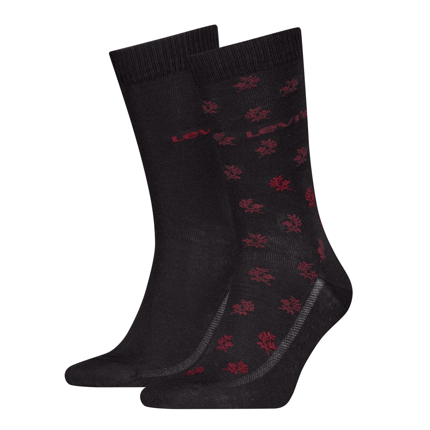 Levis Unisex Socken Reg Cut Geo 2er Pack
