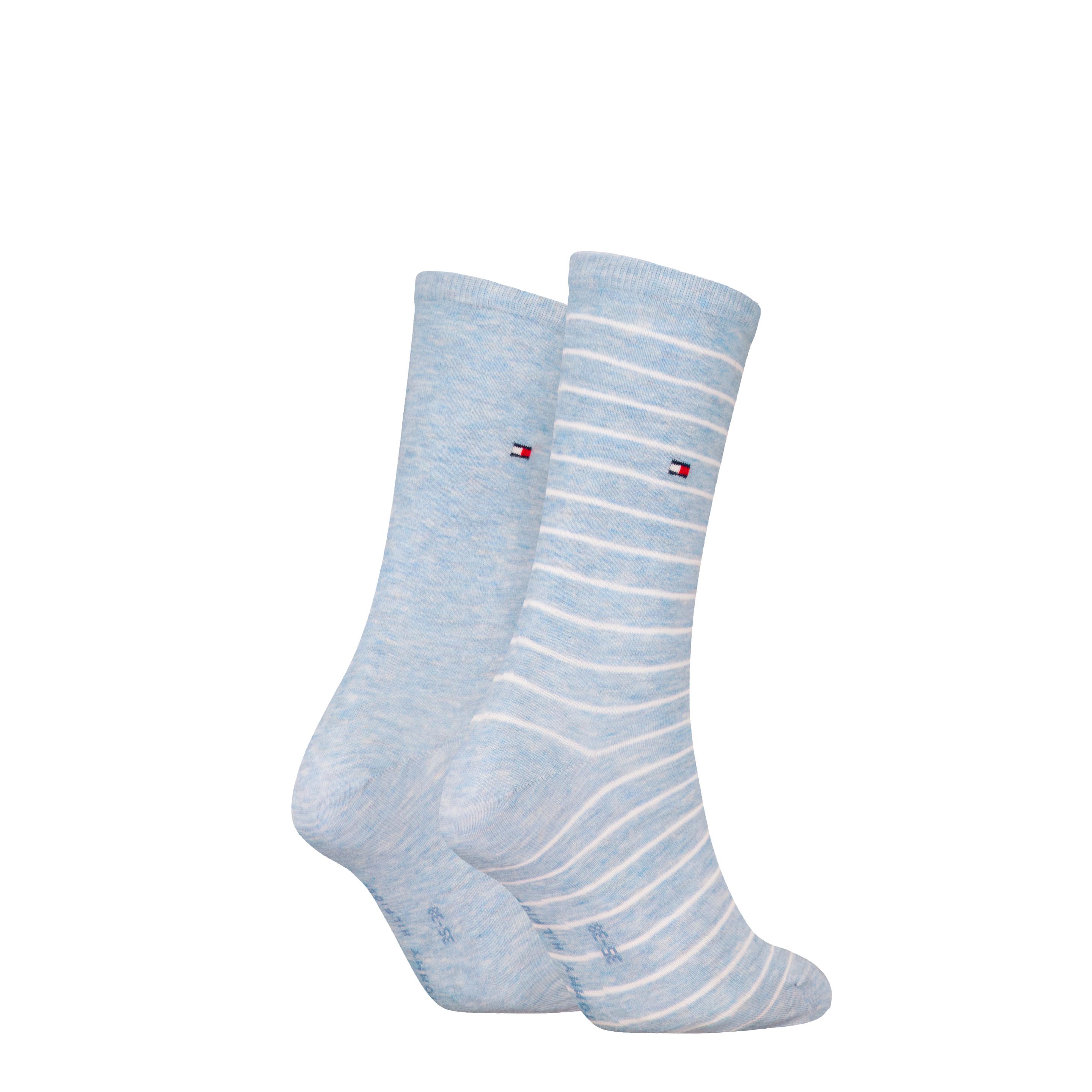Produktbild TOMMY HILFIGER Damen Socken Small Stripe 2er Pack 2 von 2