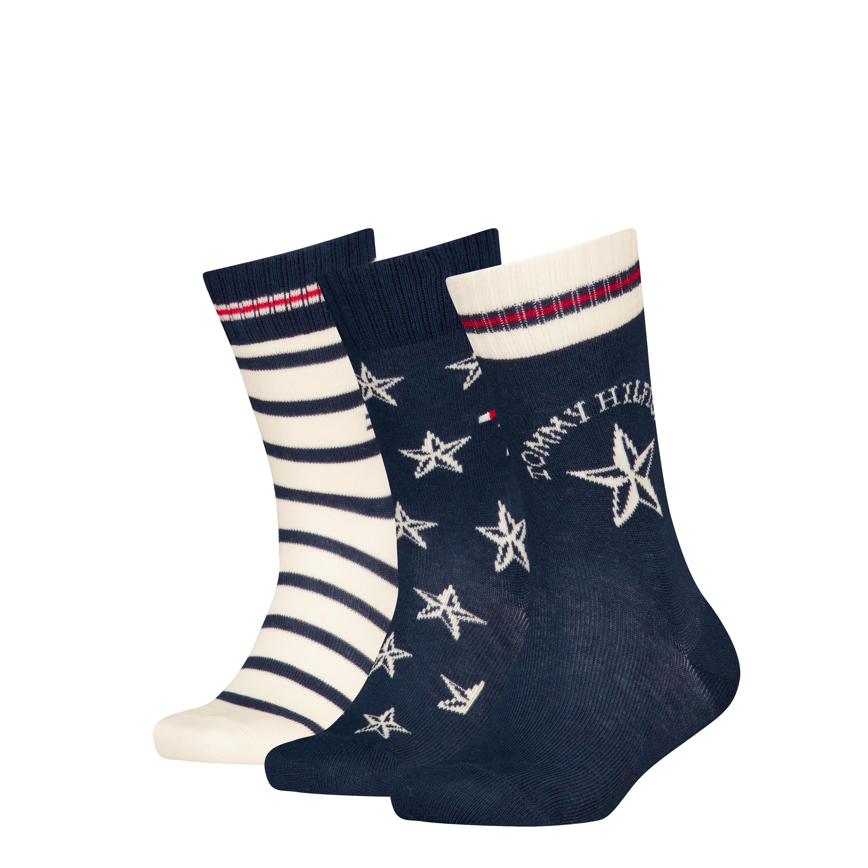 Produktbild TOMMY HILFIGER Kinder Socken 3er Pack Geschenkpackung 3 von 3