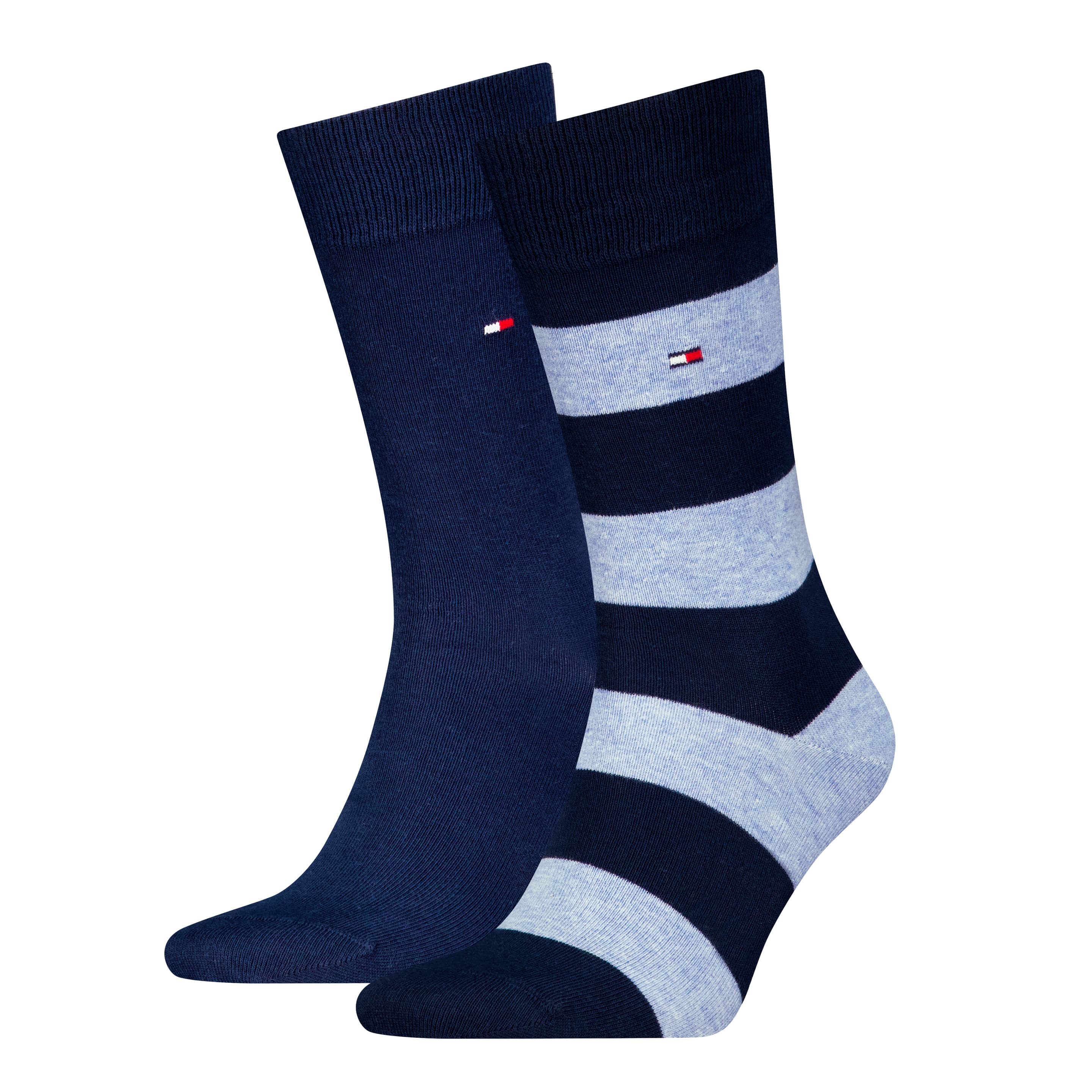 TOMMY HILFIGER Herren Socken Rugby 2er Pack
