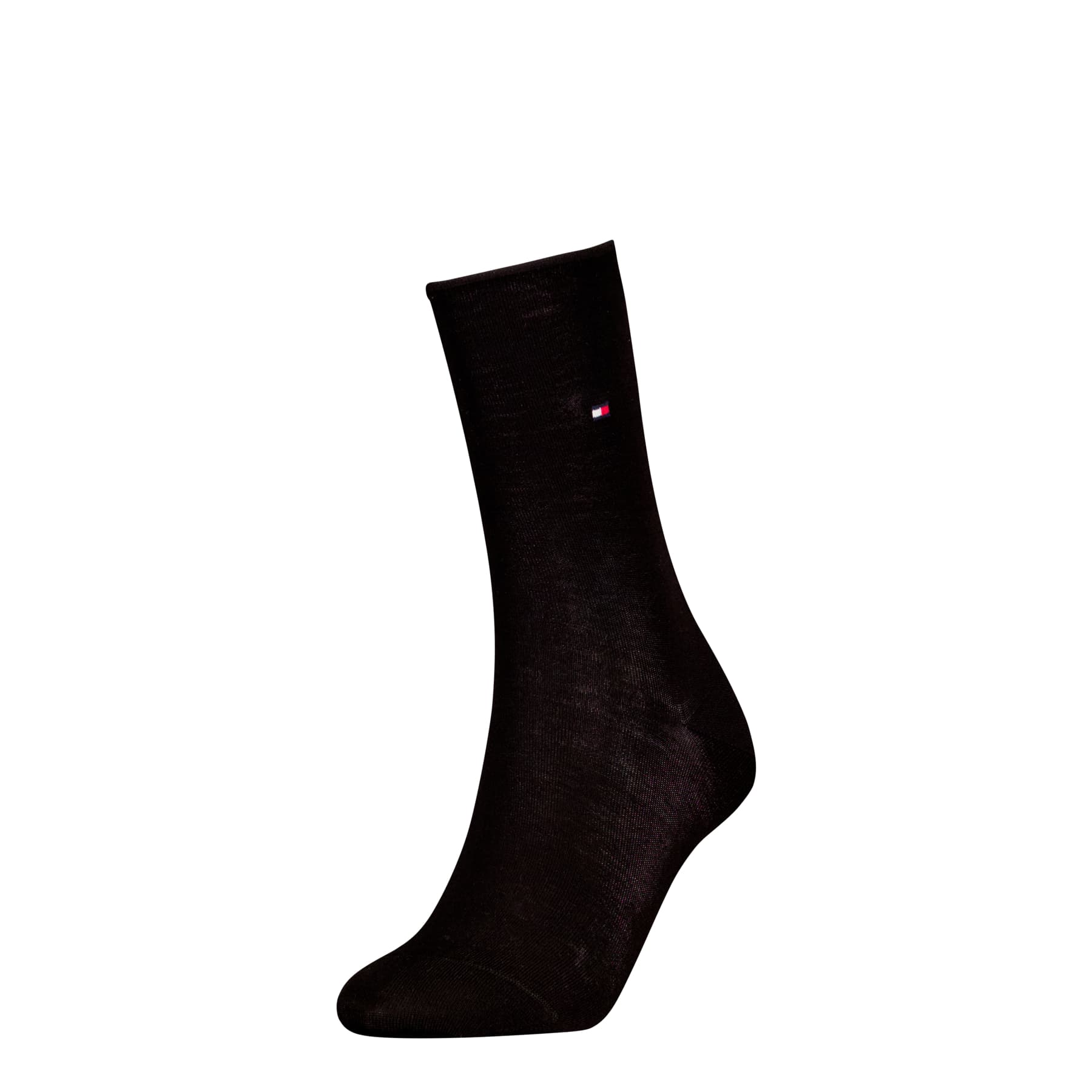 TOMMY HILFIGER Damen Socken Premium Rolltop Wool