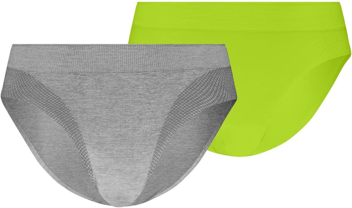 PUMA Damen Unterhose Sport Briefs 3D Knit 2er Pack