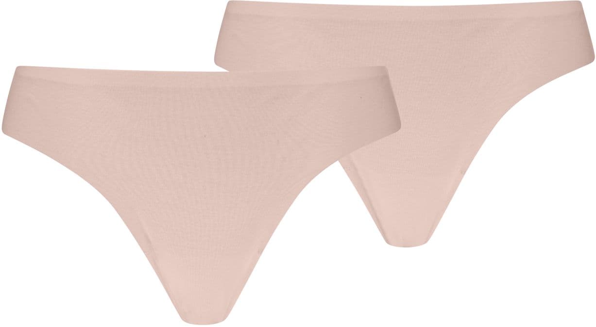 PUMA Damen Unterhose Strings Invisible Cotton 2er Pack