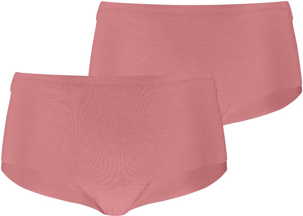 PUMA Damen Unterhose Mini Shorts Invisible Cotton 2er Pack