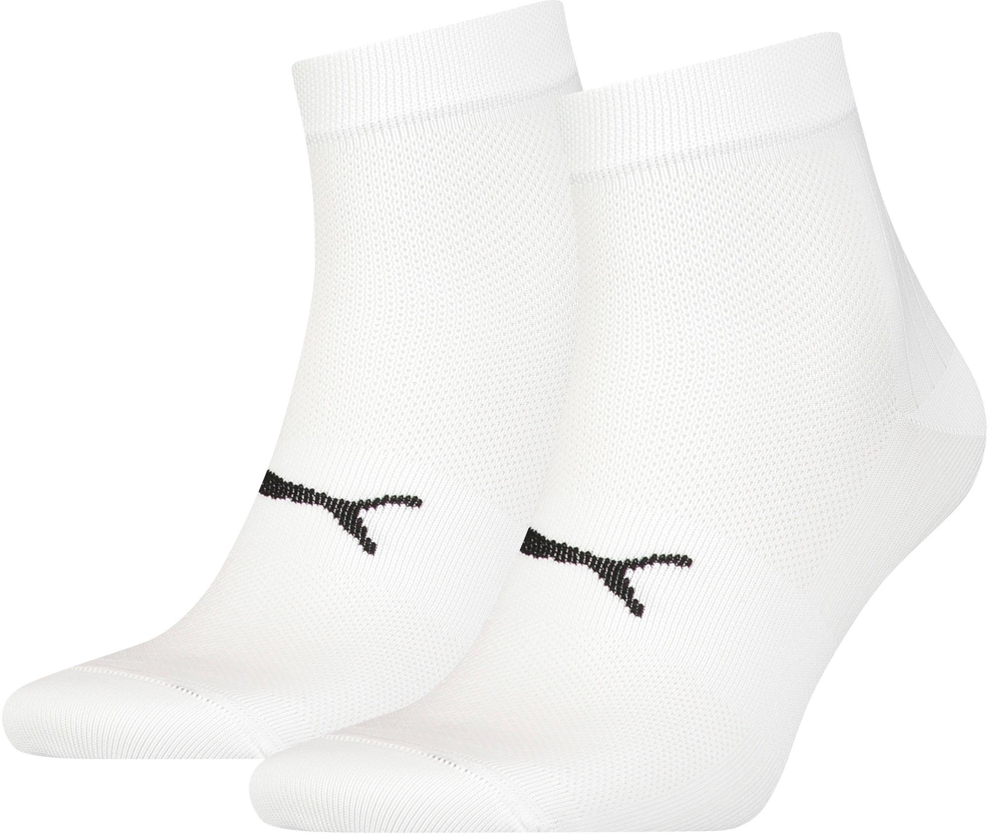 PUMA Unisex Quarter Socken Sport Light 2er Pack