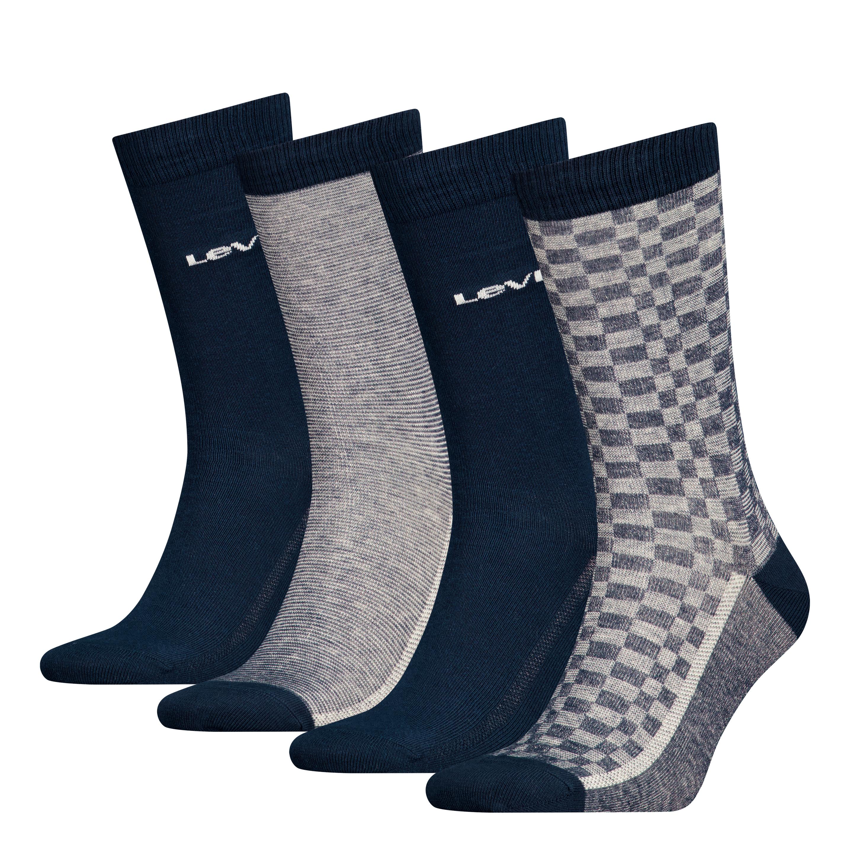 Produktbild Levis Herren Socken Reg Cut Denim 4er Pack Geschenkpackung 2 von 3