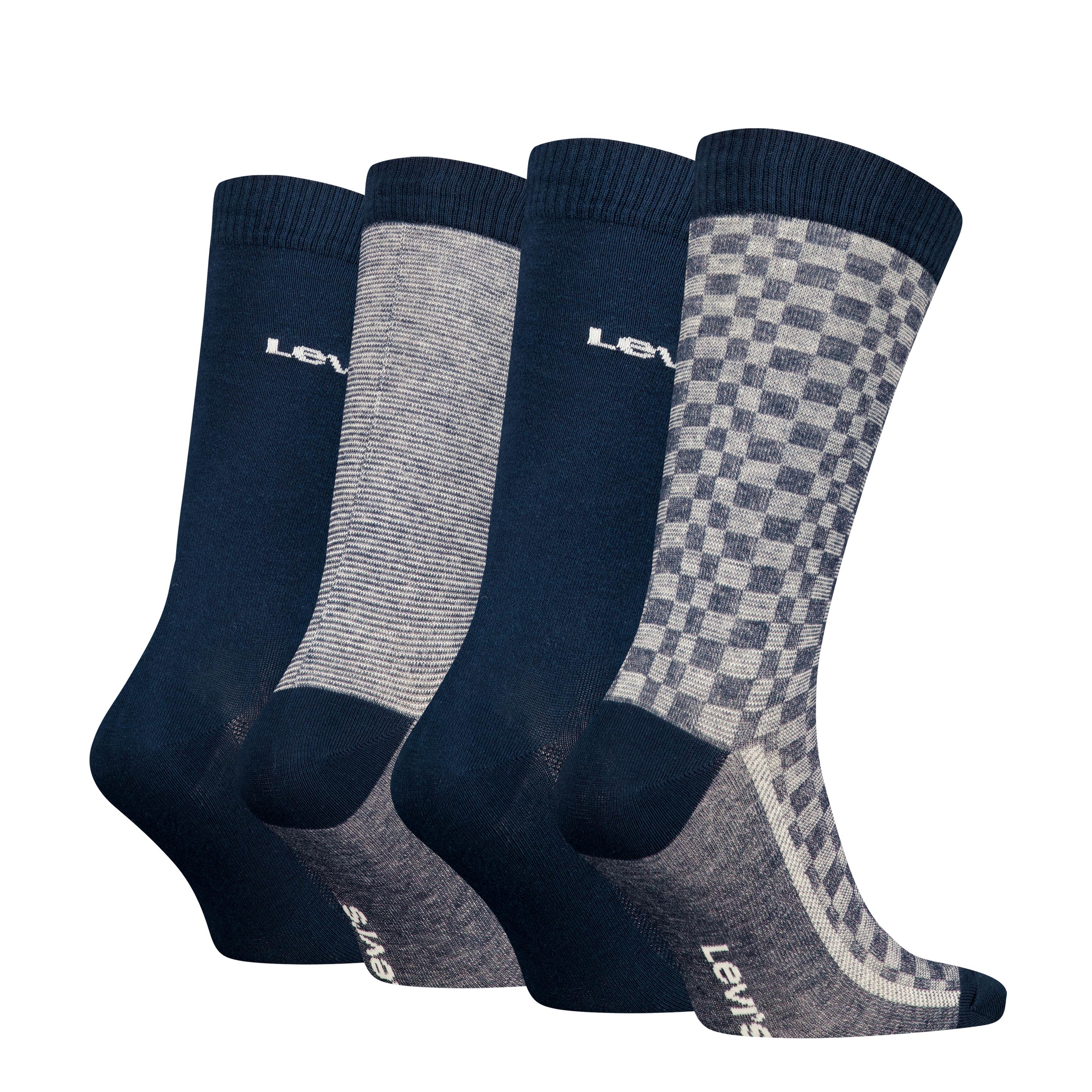 Produktbild Levis Herren Socken Reg Cut Denim 4er Pack Geschenkpackung 3 von 3