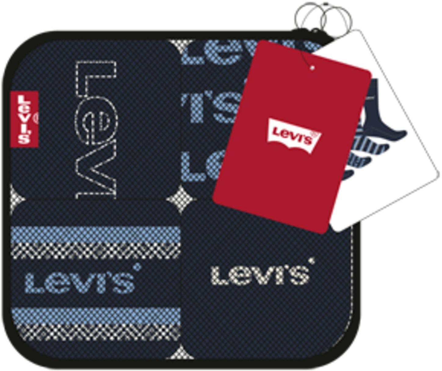 Produktbild Levis Herren Socken Reg Cut Logo 4er Pack Geschenkpackung 2 von 3