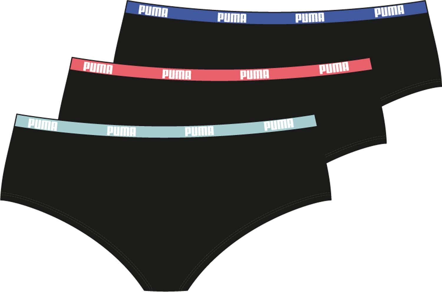 PUMA Damen Hipster 3er Pack