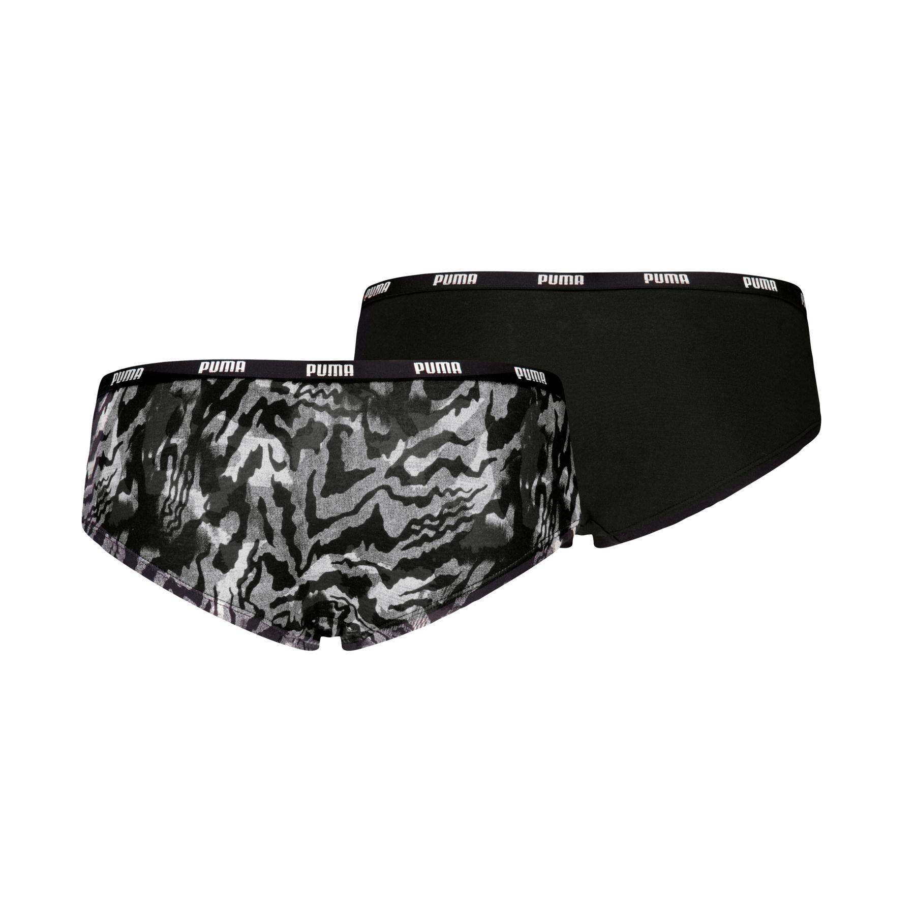 Produktbild PUMA Damen Printed Hipster 2er Pack 2 von 2