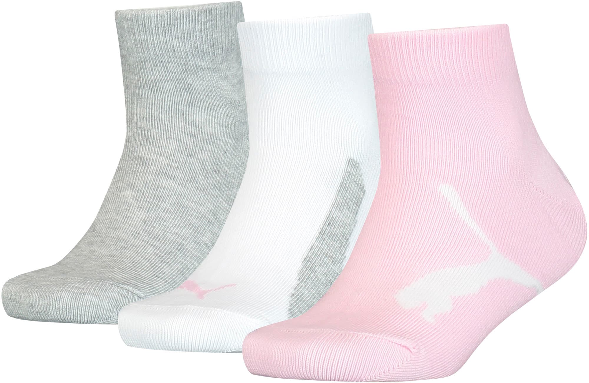 PUMA Kinder Kurzsocken BWT Quarter 3er Pack