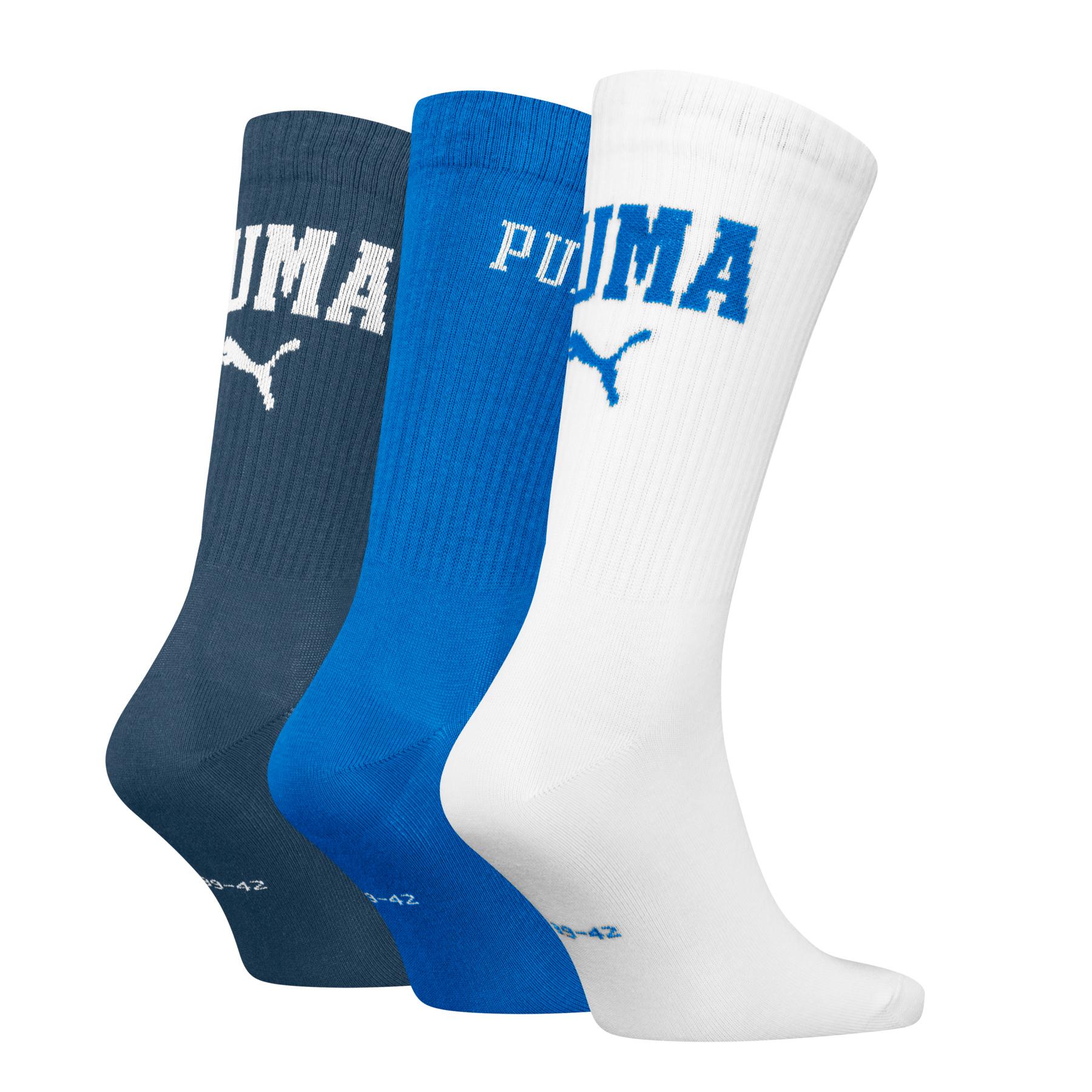 Produktbild PUMA Unisex Socken Logo Crew 3er Pack 2 von 2