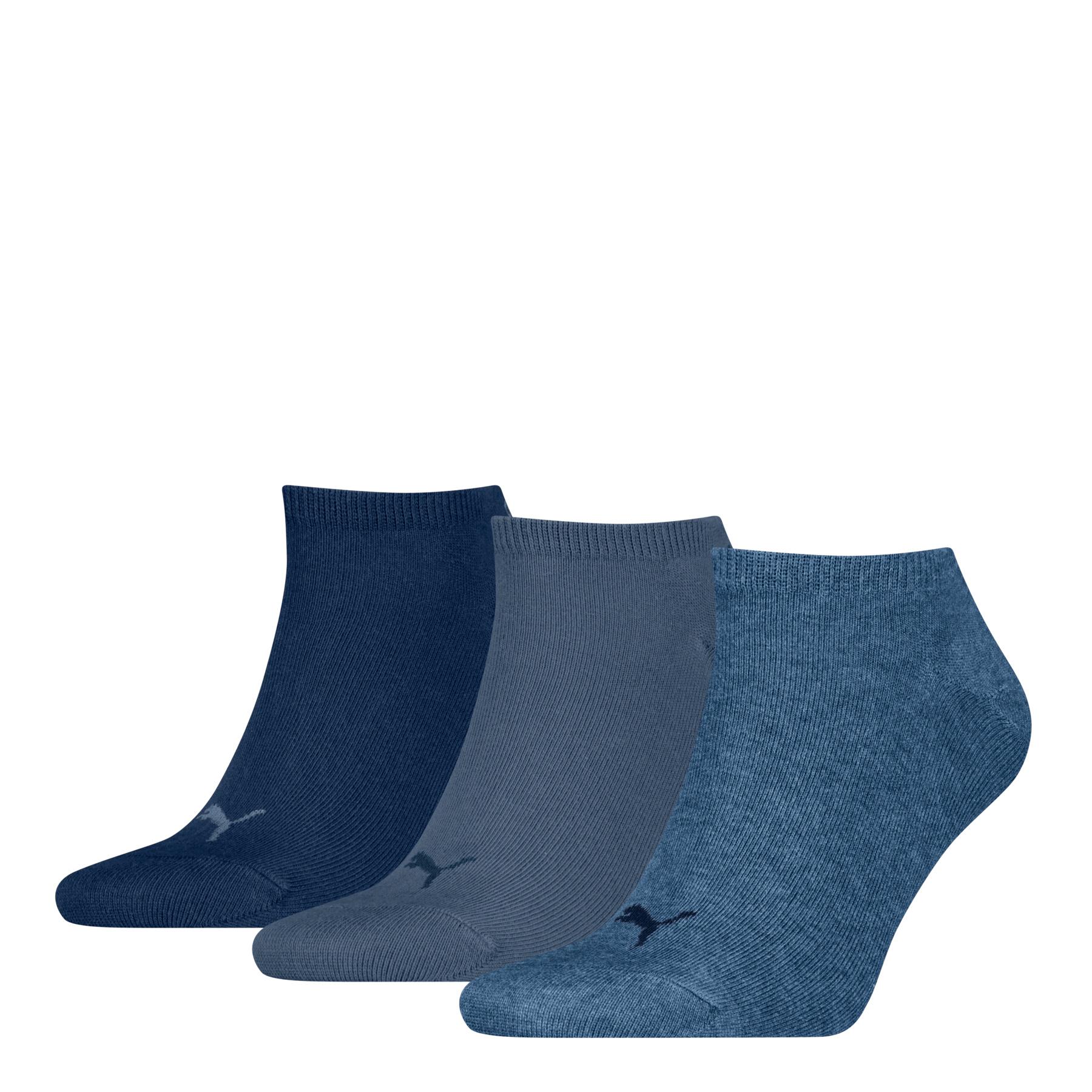 PUMA Unisex Sneaker Socken Plain 3er Pack