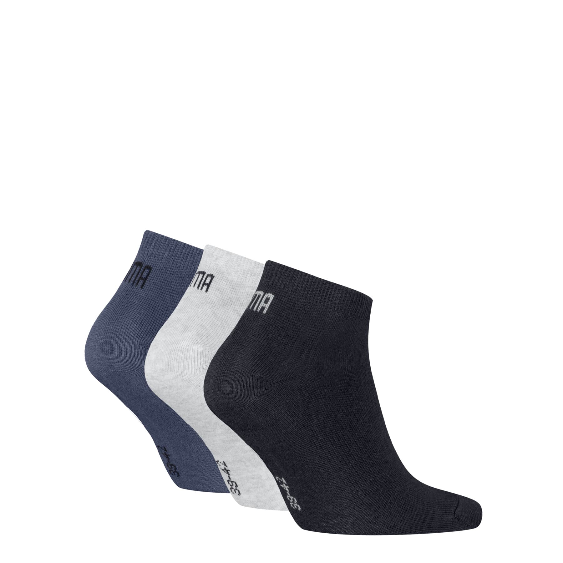 Produktbild PUMA Unisex Sneaker Socken Plain 3er Pack 2 von 2