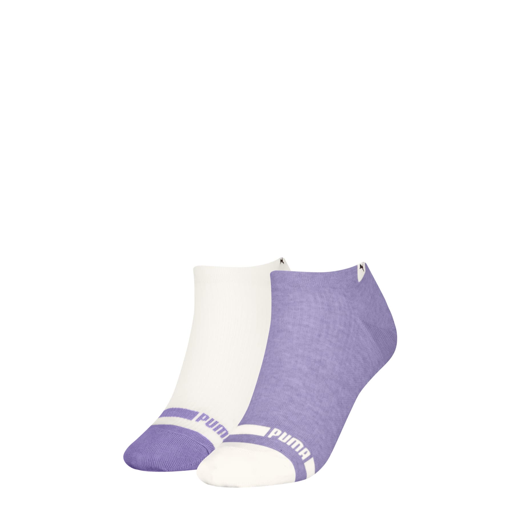 PUMA Damen Sneaker Socken Heritage Toe 2er Pack