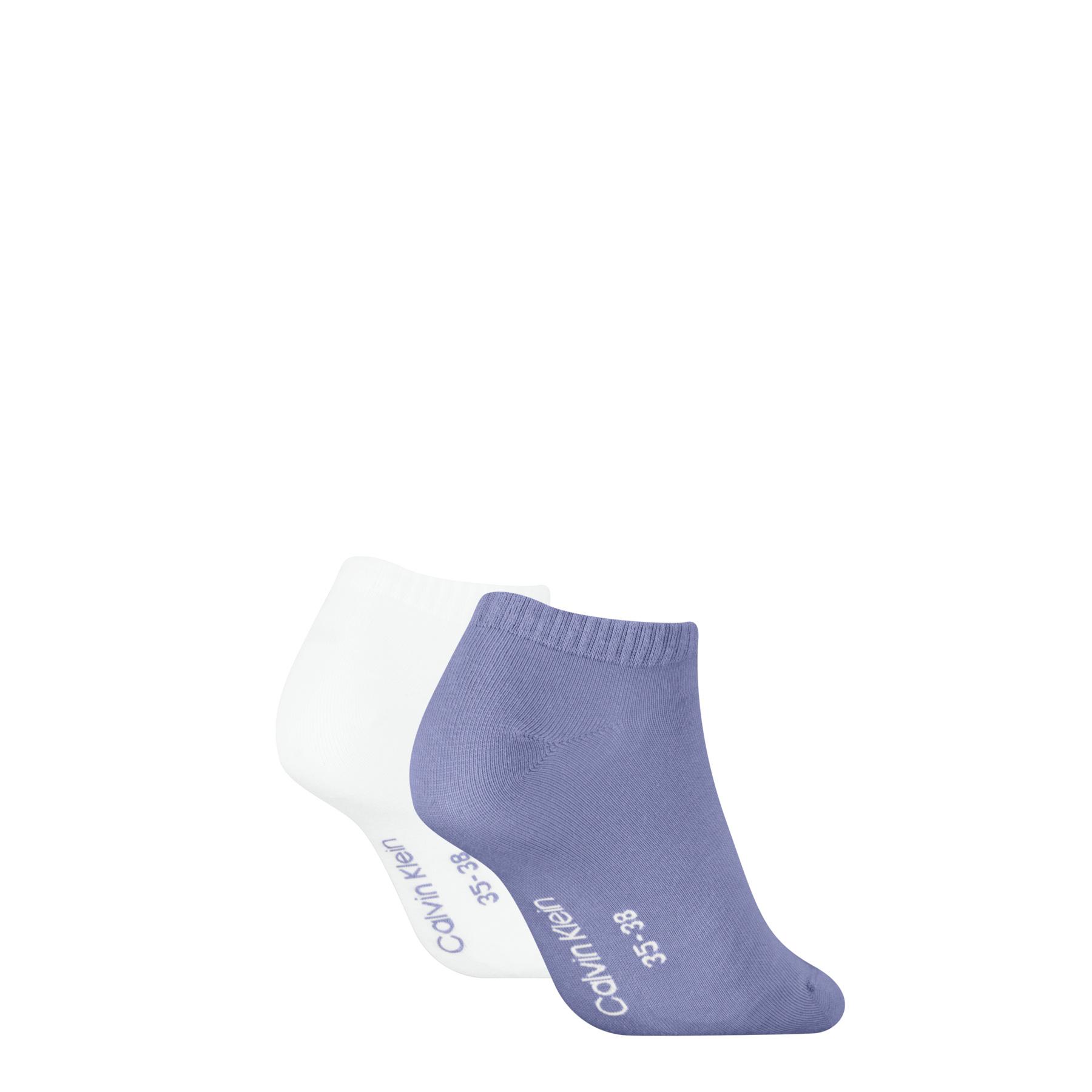 Produktbild Calvin Klein Damen Sneaker Socken Monogram 2er Pack 2 von 2