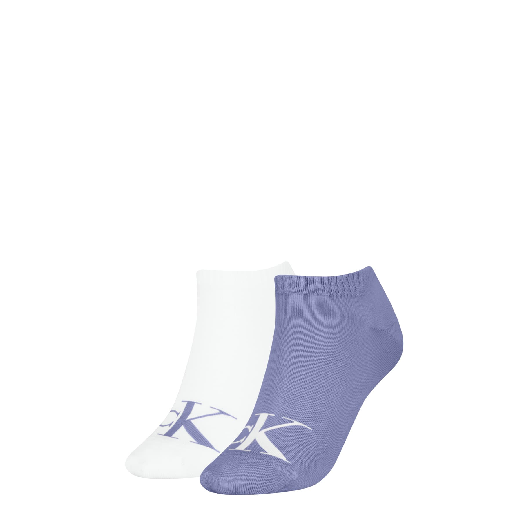 Calvin Klein Damen Sneaker Socken Monogram 2er Pack