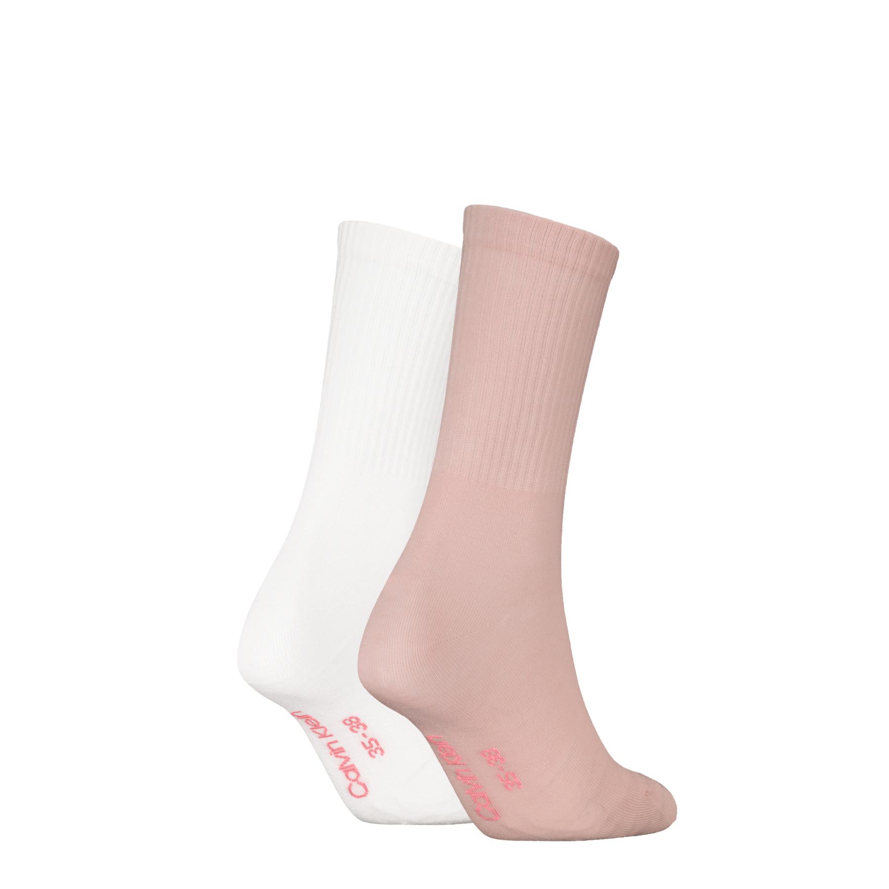 Produktbild Calvin Klein Damen Socken Monogram 2er Pack 2 von 2