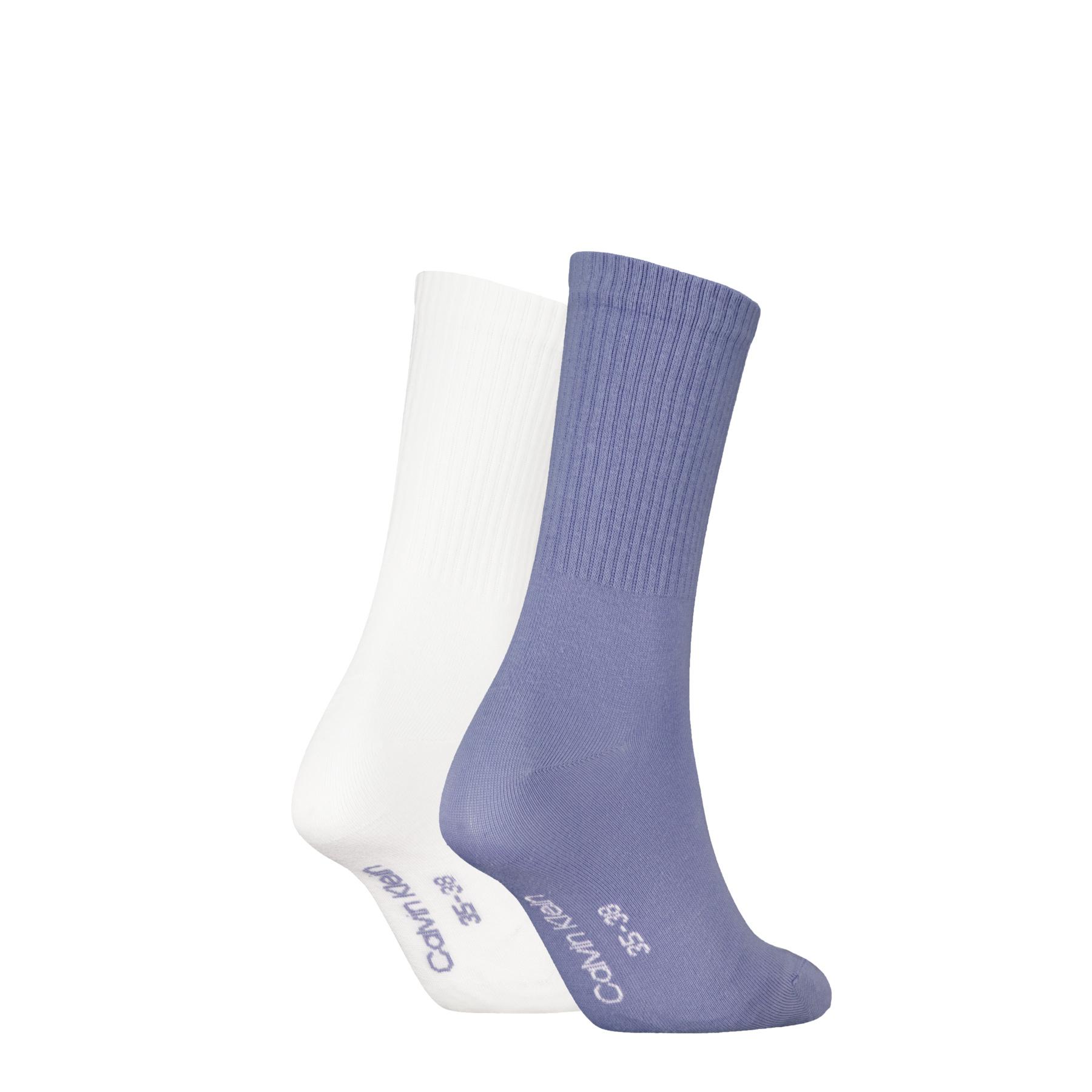 Produktbild Calvin Klein Damen Socken Monogram 2er Pack 2 von 2