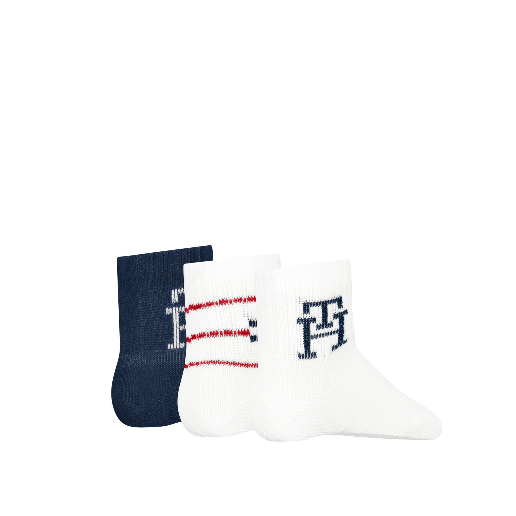 Produktbild TOMMY HILFIGER Baby Socken Monogram 3er Pack Geschenkpackung 2 von 2
